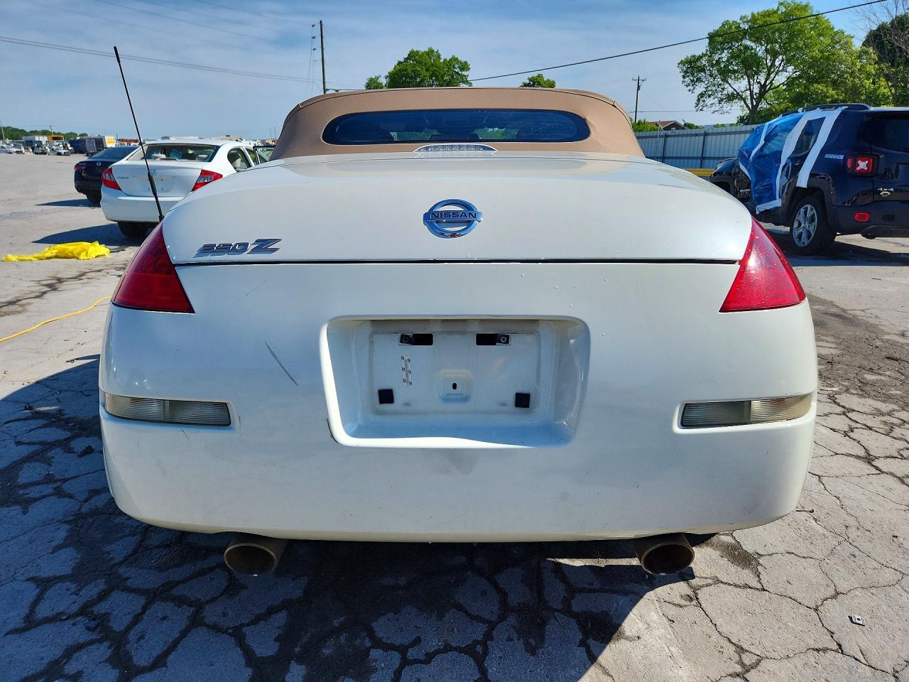 2008 Nissan 350z Roadster Белый vin: JN1BZ36A08M851500
