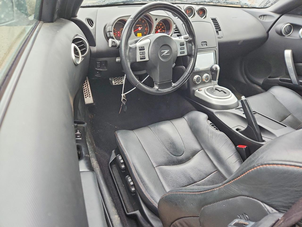 2007 Nissan 350z Enthusiast Silver vin: JN1BZ36A27M655623