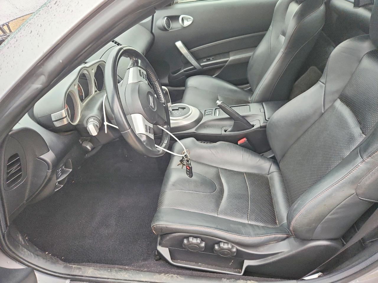 2007 Nissan 350z Enthusiast Silver vin: JN1BZ36A27M655623