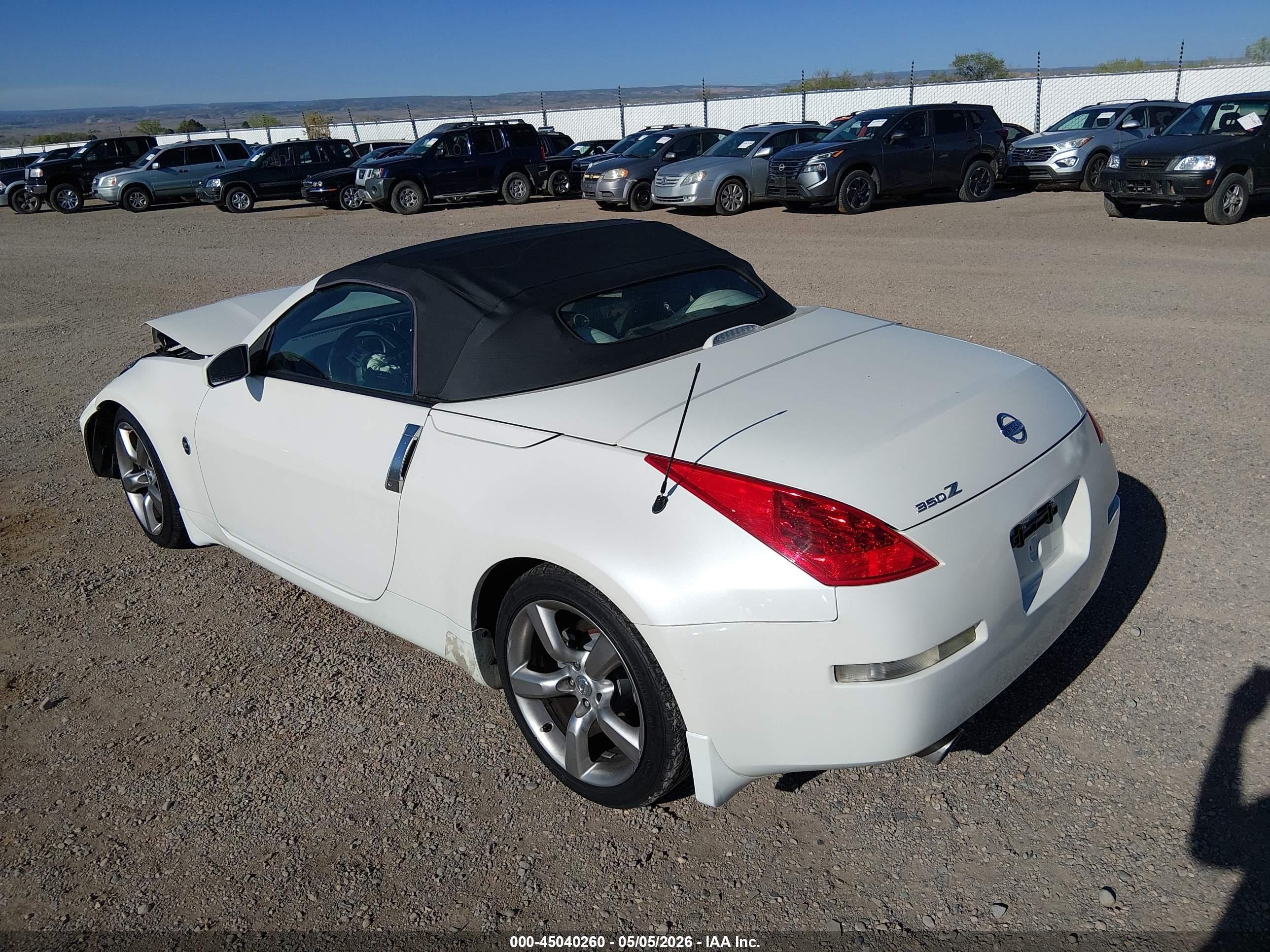 2007 Nissan 350z Touring Белый vin: JN1BZ36A37M652844