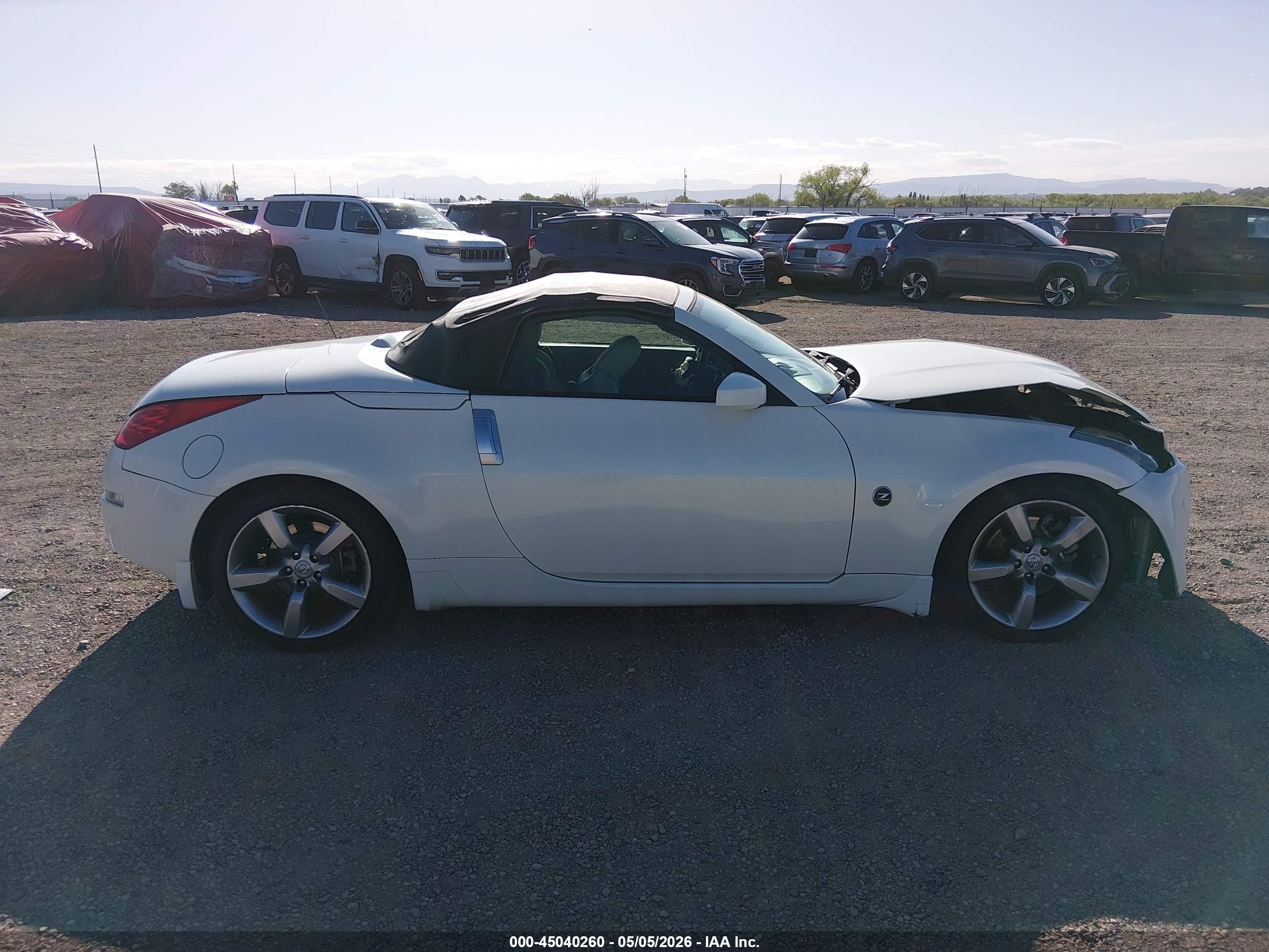 2007 Nissan 350z Touring Белый vin: JN1BZ36A37M652844