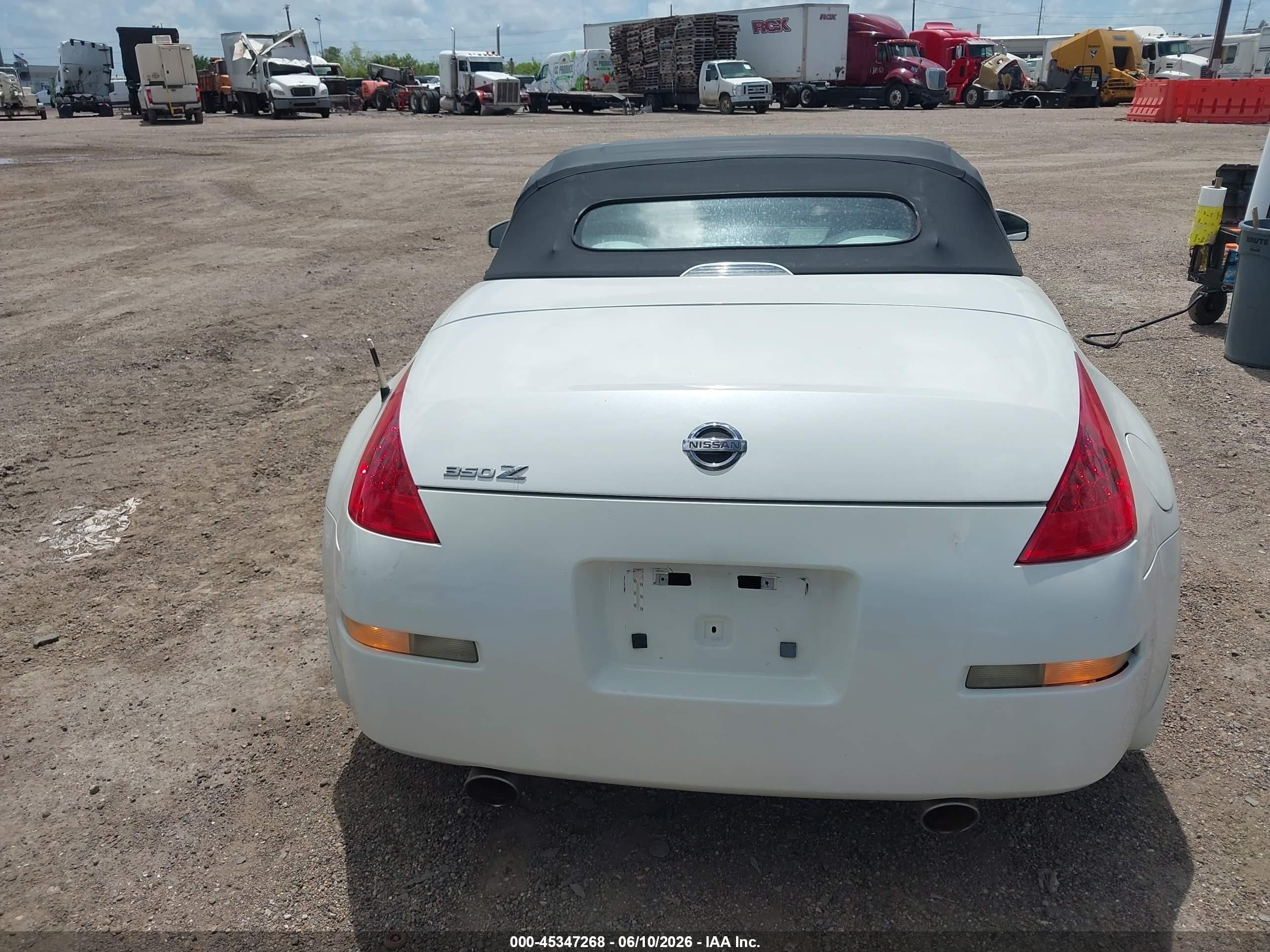 2008 Nissan 350z Touring White vin: JN1BZ36A48M850091