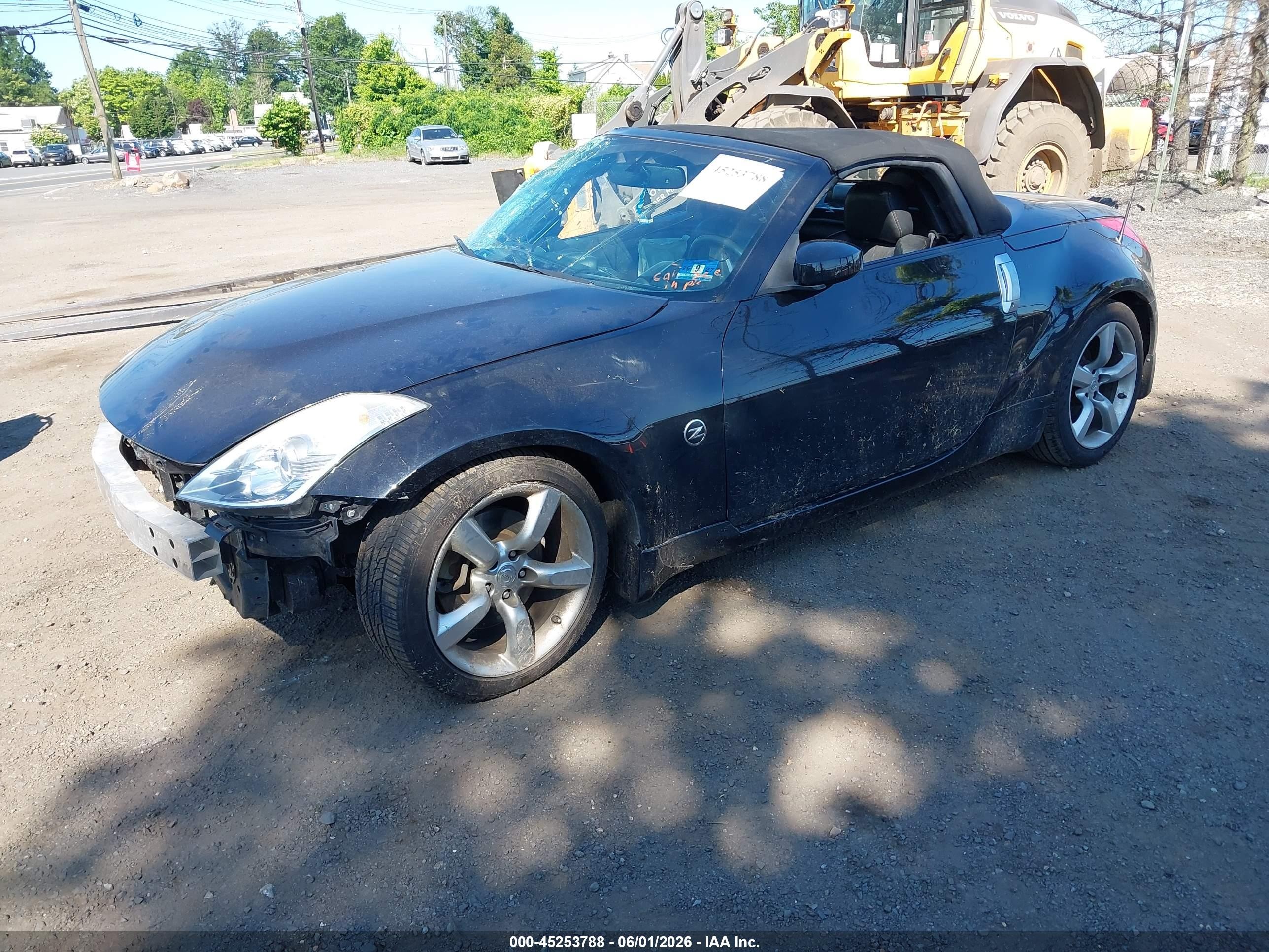 2007 Nissan 350z Touring Black vin: JN1BZ36A57M651405