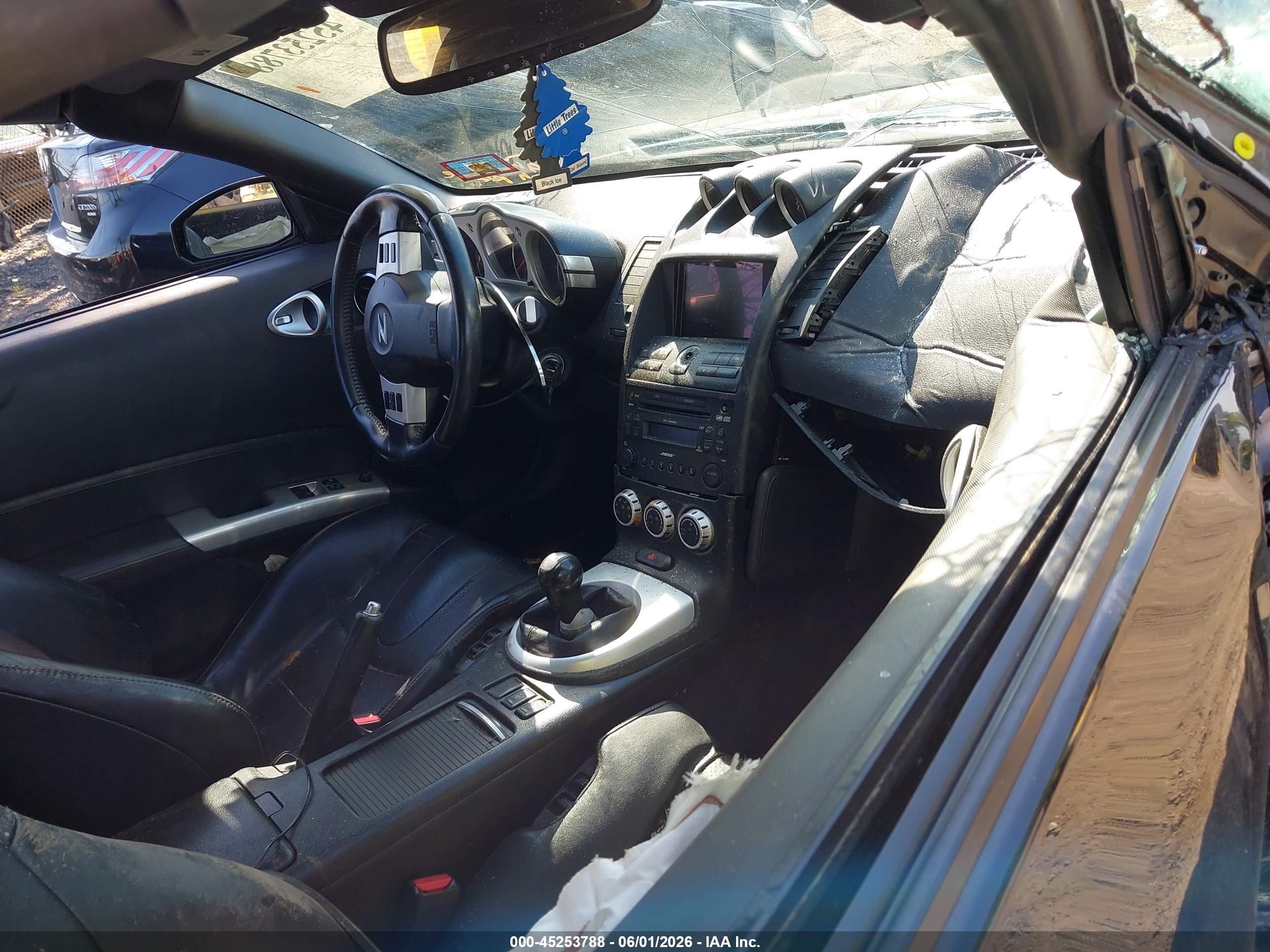 2007 Nissan 350z Touring Black vin: JN1BZ36A57M651405