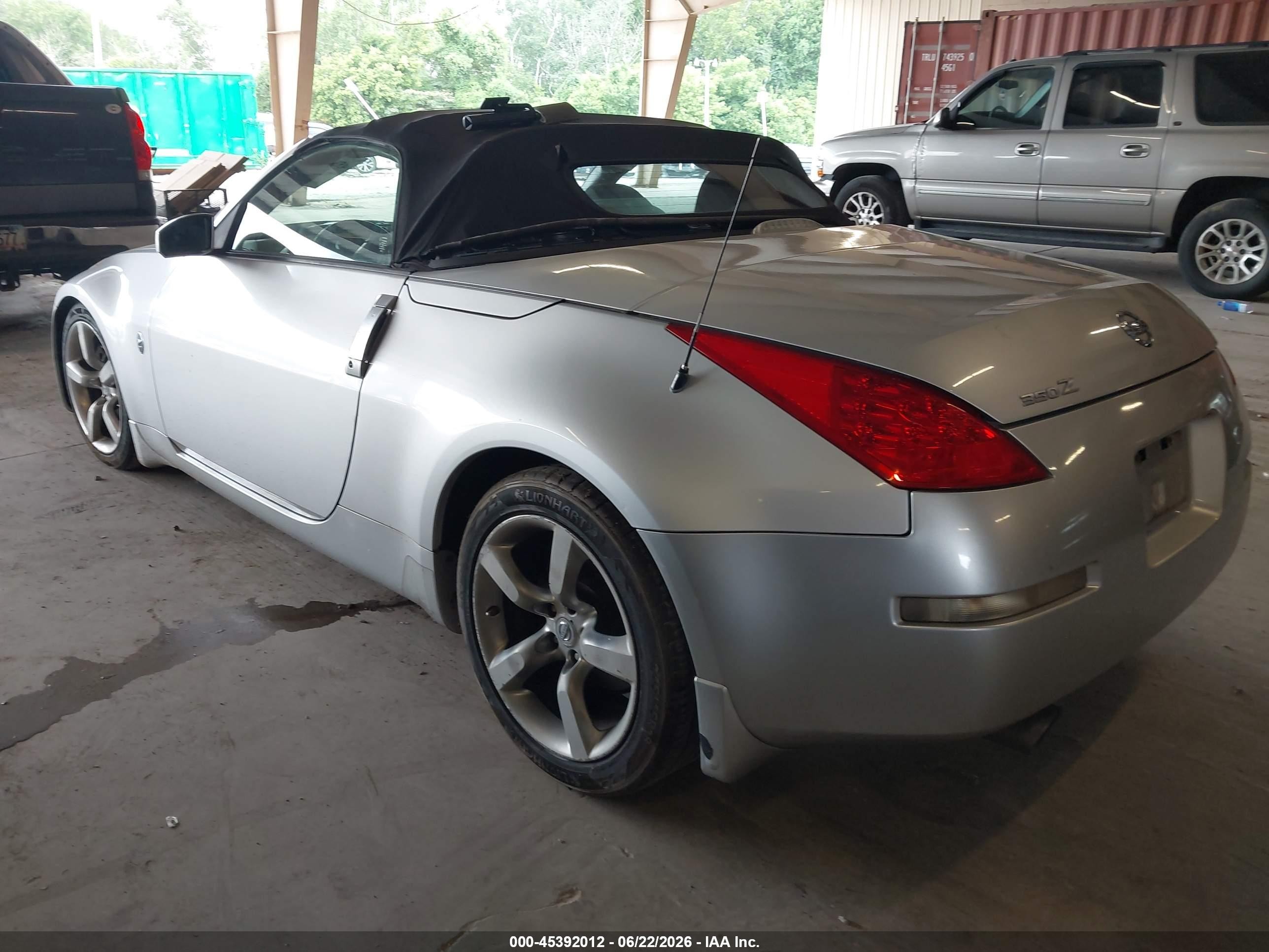 2007 Nissan 350z Touring Silver vin: JN1BZ36A57M653638