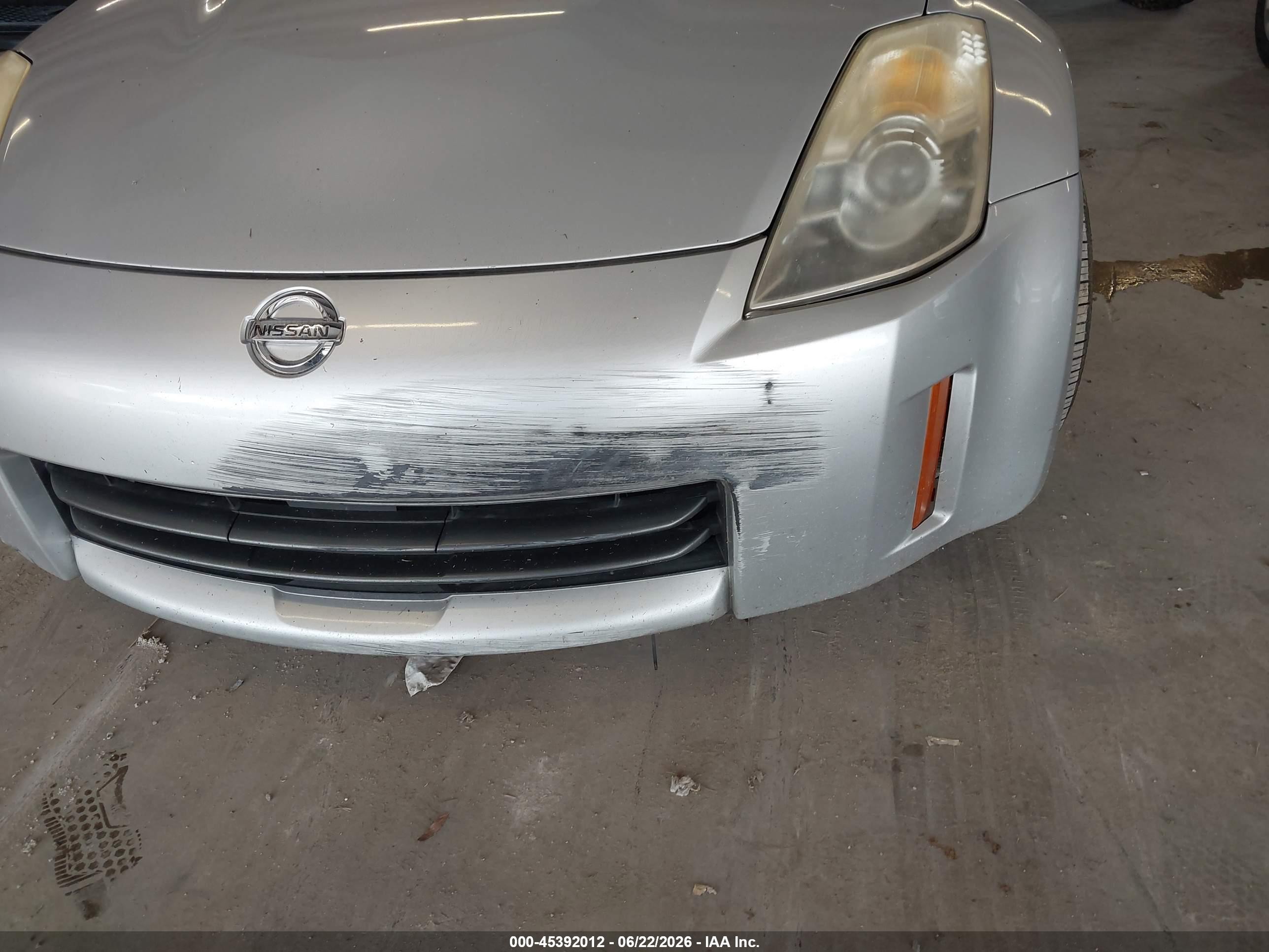 2007 Nissan 350z Touring Silver vin: JN1BZ36A57M653638