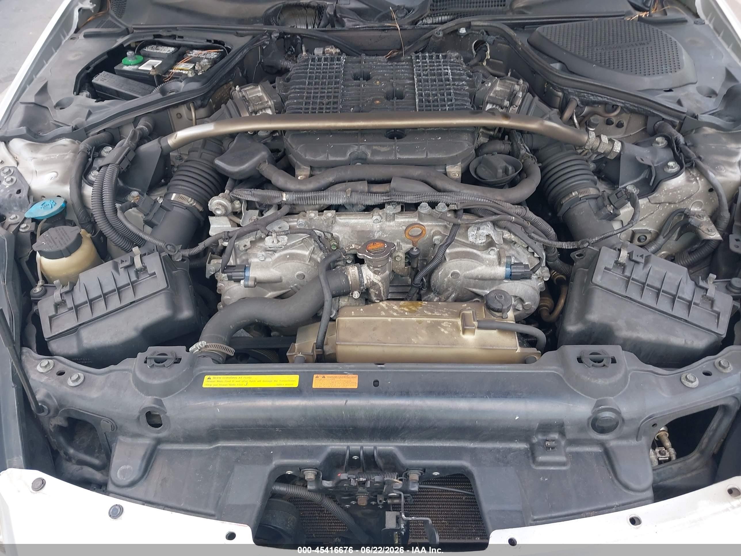 2007 Nissan 350z Touring Серебряный vin: JN1BZ36A57M654692
