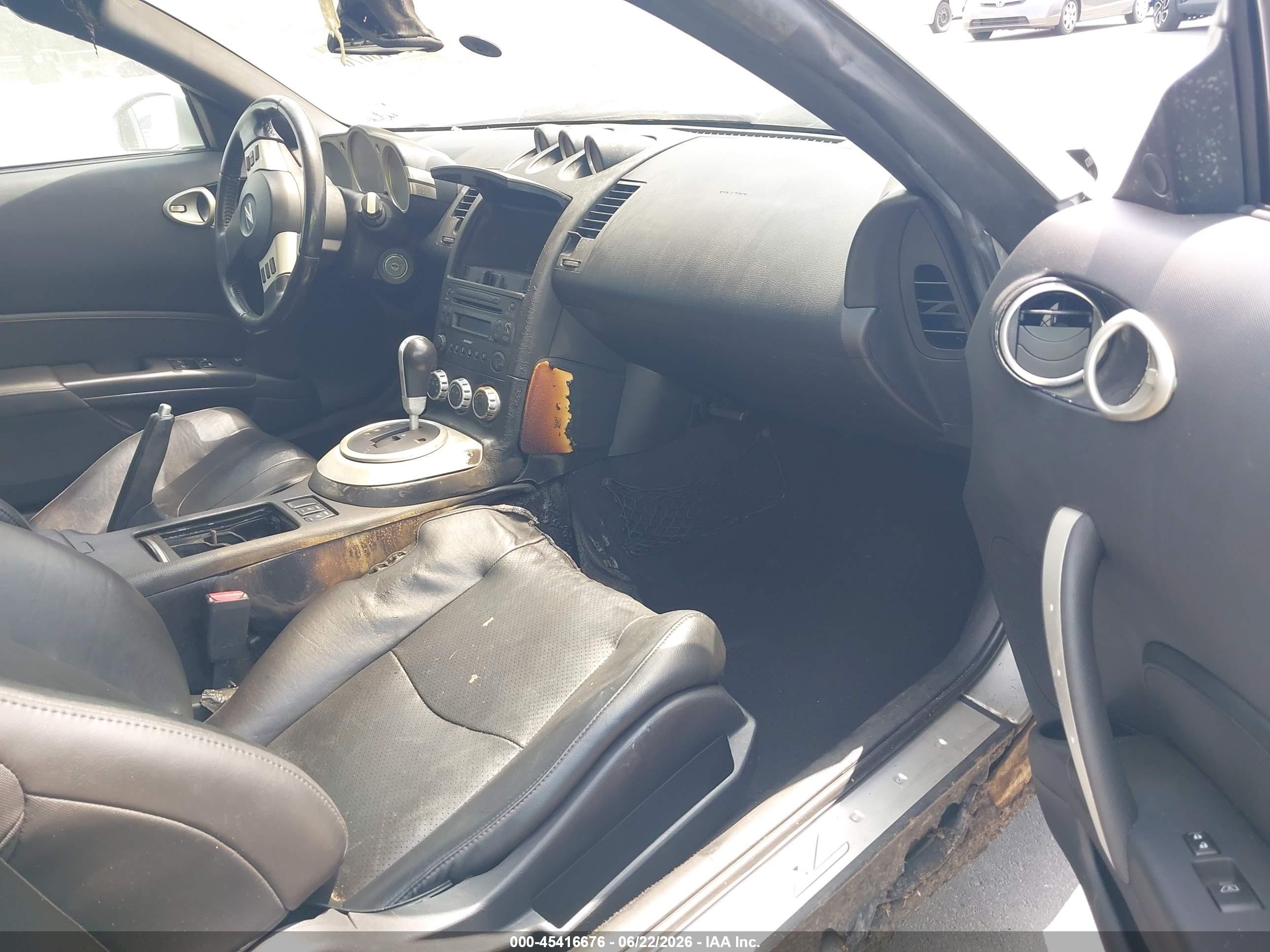 2007 Nissan 350z Touring Серебряный vin: JN1BZ36A57M654692