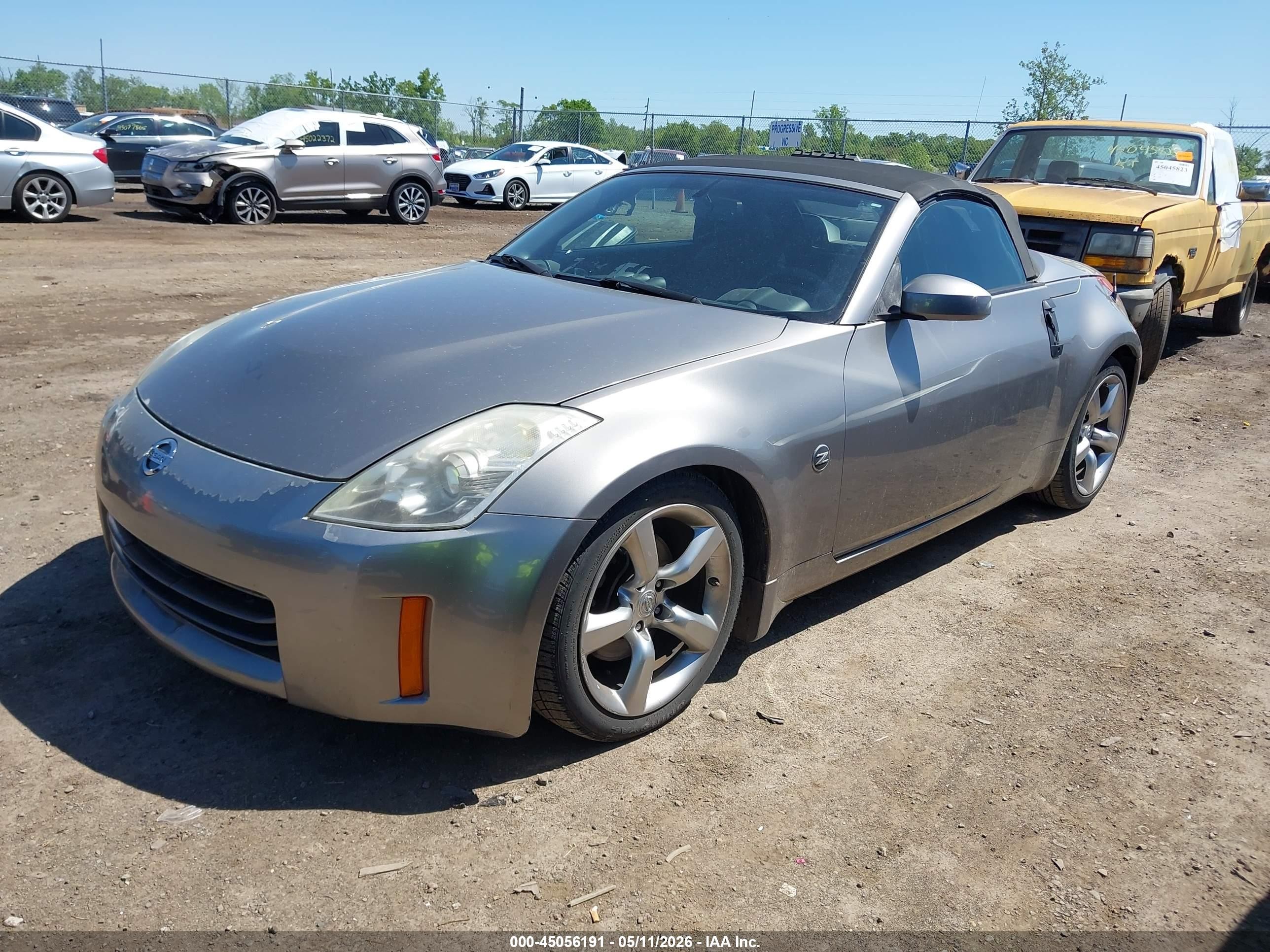2008 Nissan 350z Touring Серый vin: JN1BZ36A58M852142