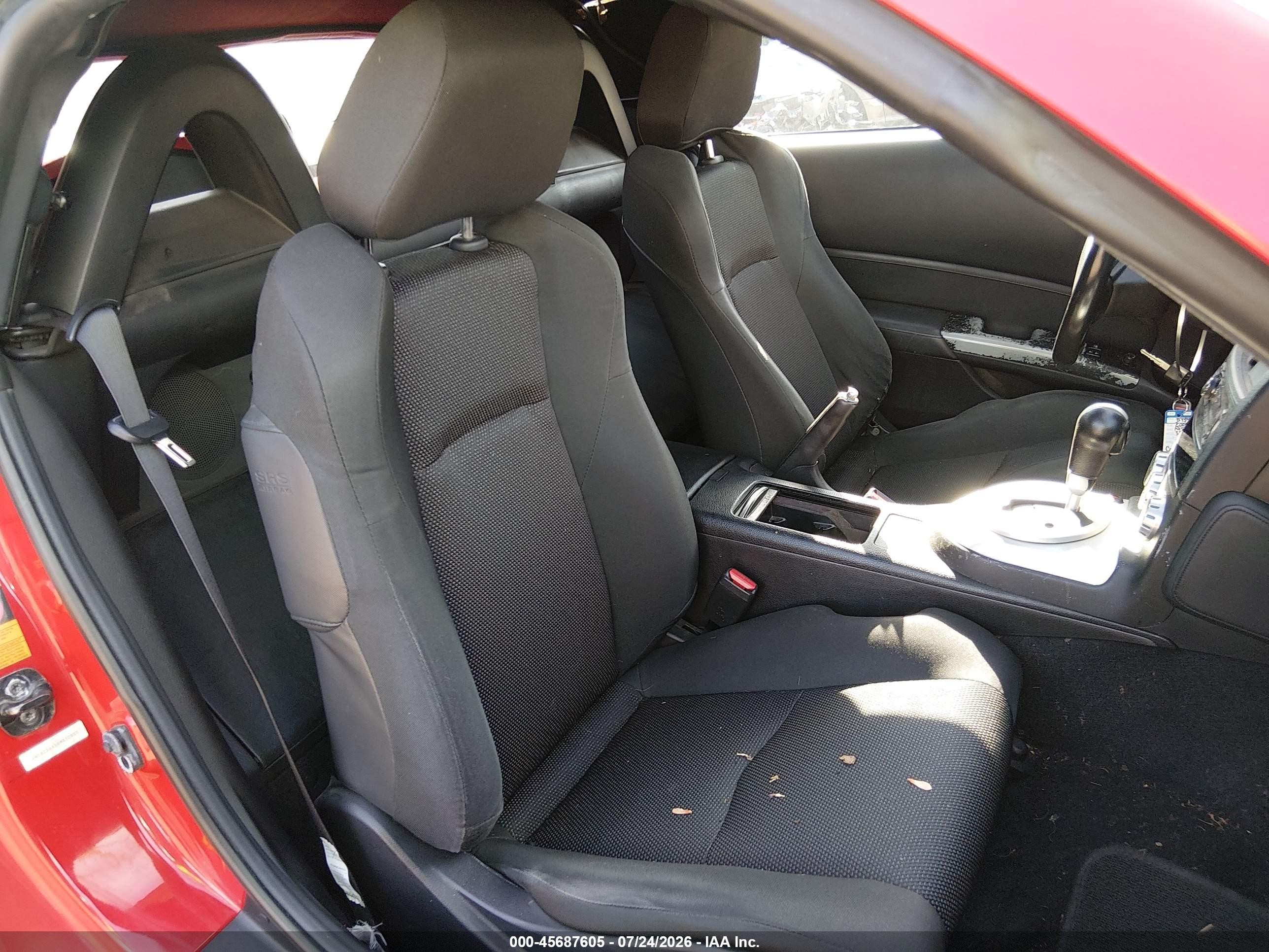 2008 Nissan 350z Enthusiast Красный vin: JN1BZ36A58M852805