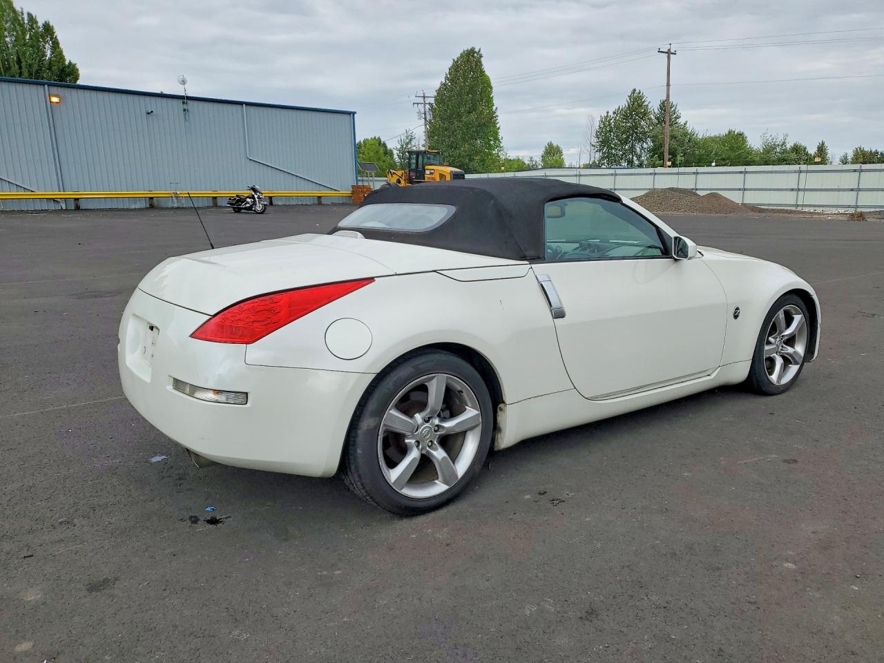 2007 Nissan 350z Roadster White vin: JN1BZ36A97M653268