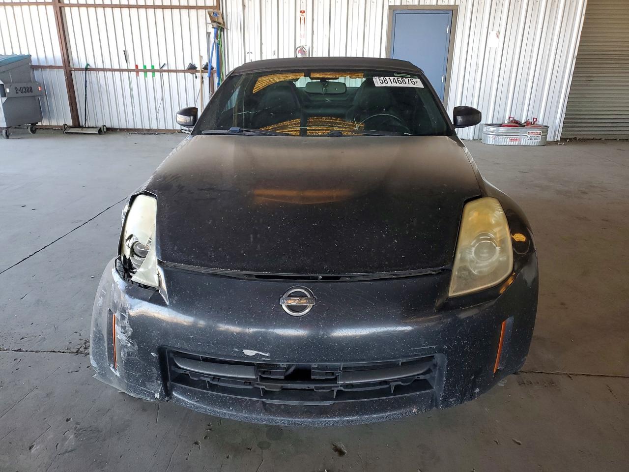 2007 Nissan 350z Roadster Black vin: JN1BZ36AX7M651416