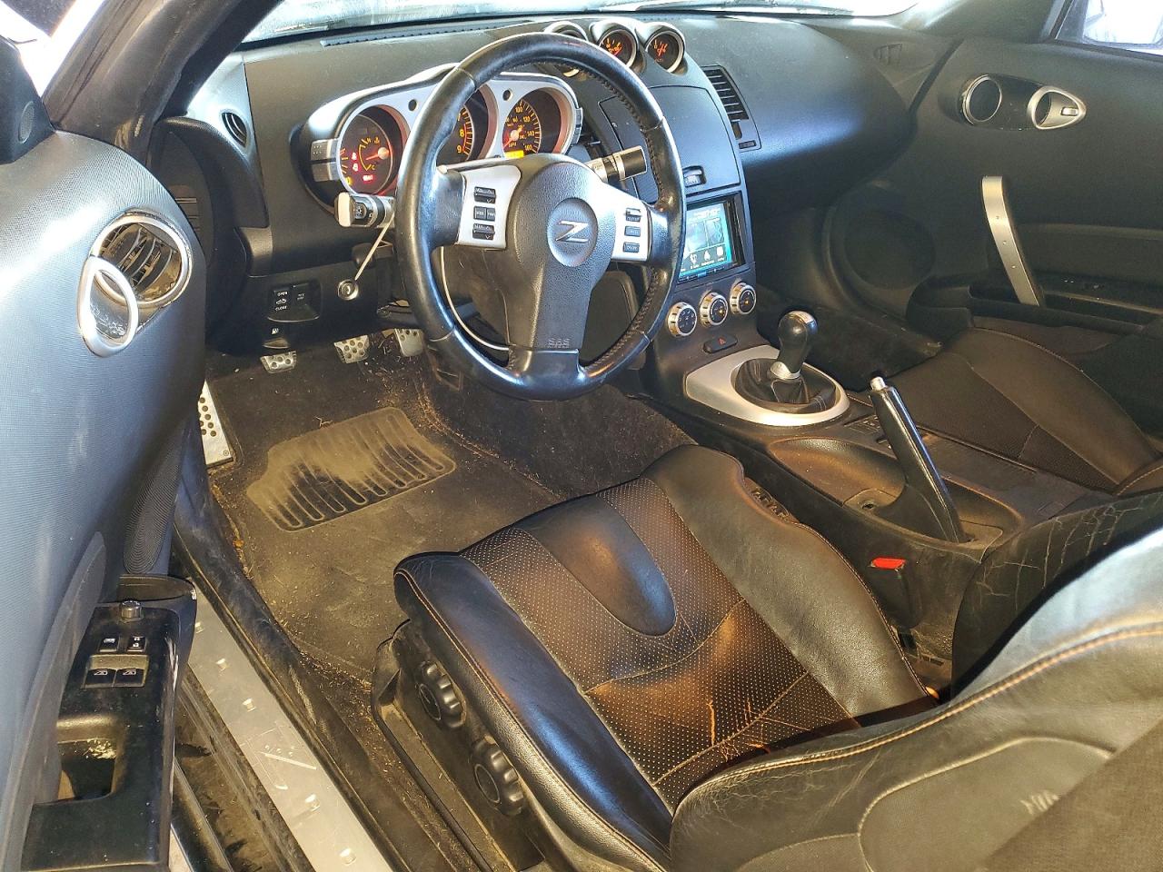 2007 Nissan 350z Roadster Black vin: JN1BZ36AX7M651416