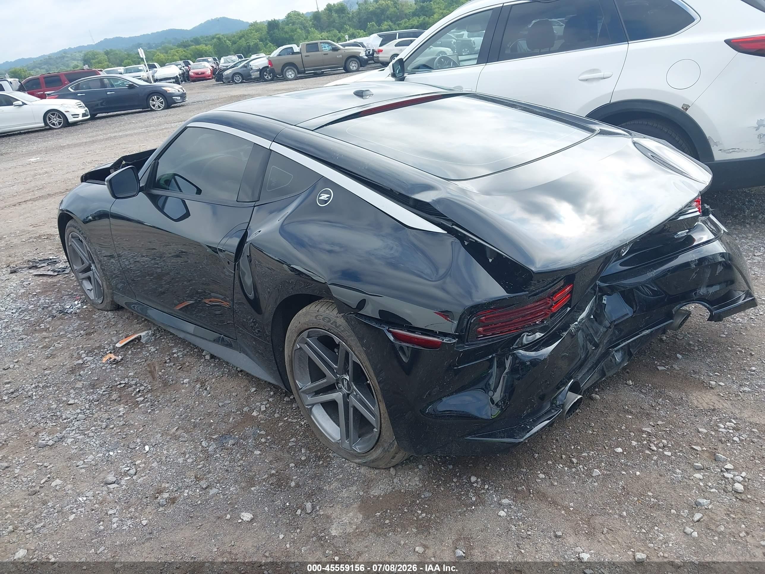 2025 Nissan Z Sport Automatic Transmission Black vin: JN1BZ4AH6SM411623