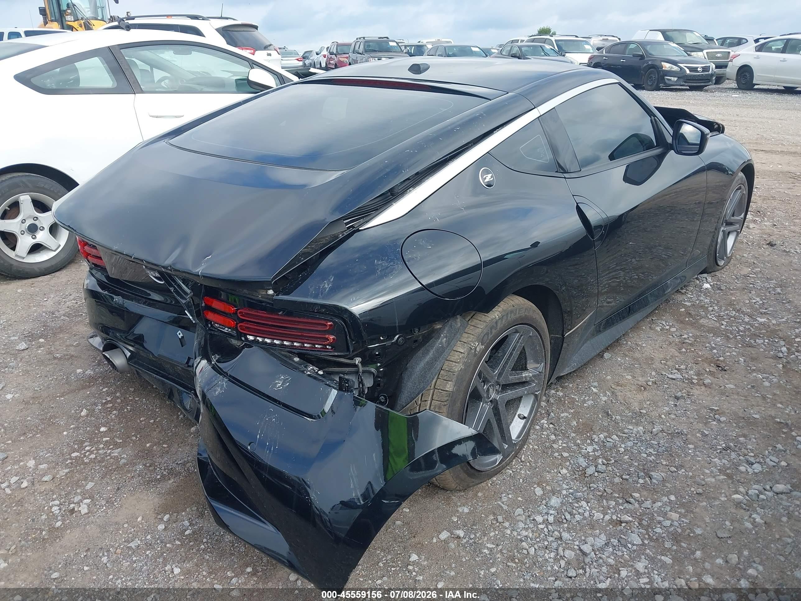 2025 Nissan Z Sport Automatic Transmission Black vin: JN1BZ4AH6SM411623