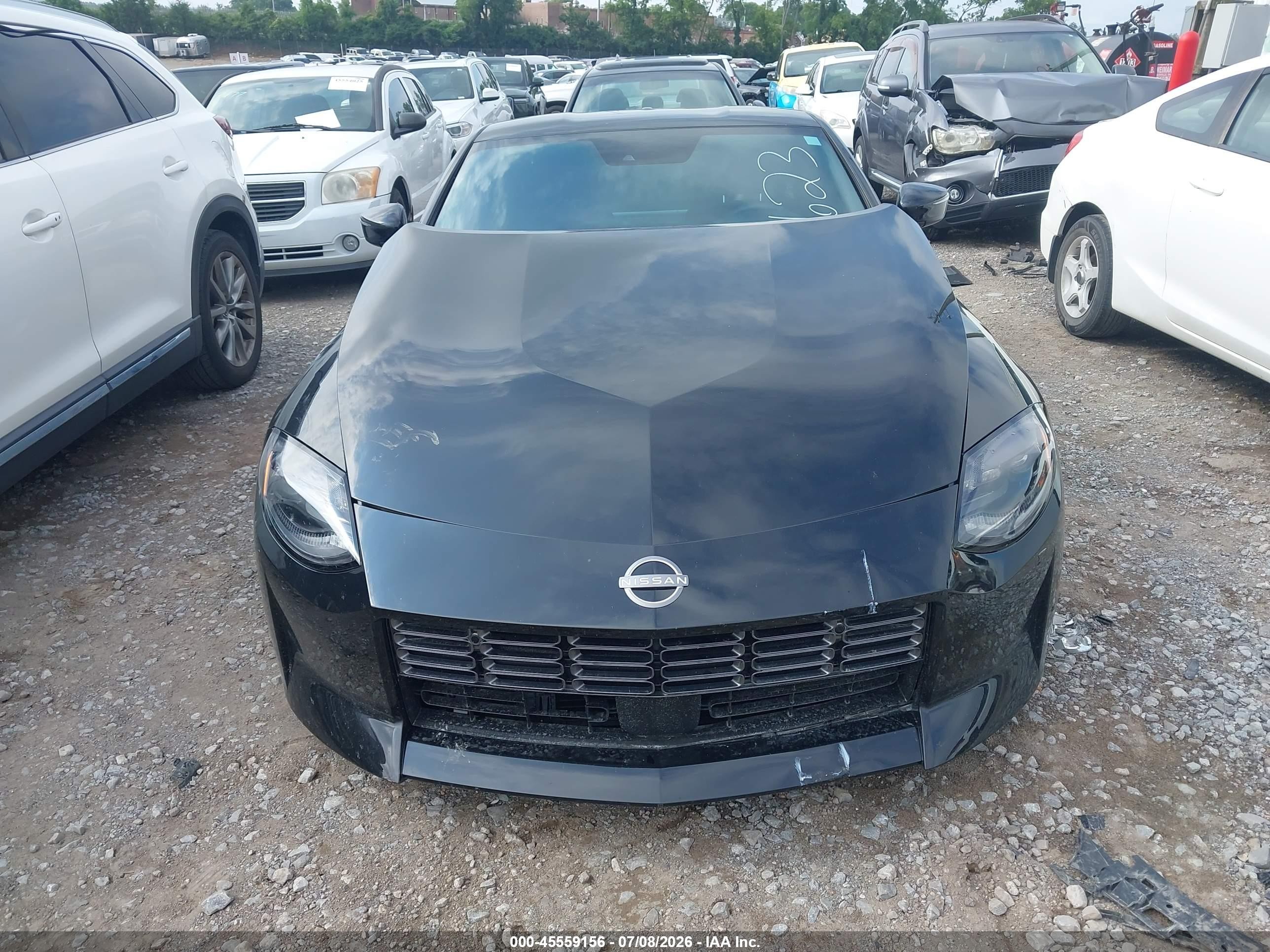 2025 Nissan Z Sport Automatic Transmission Black vin: JN1BZ4AH6SM411623