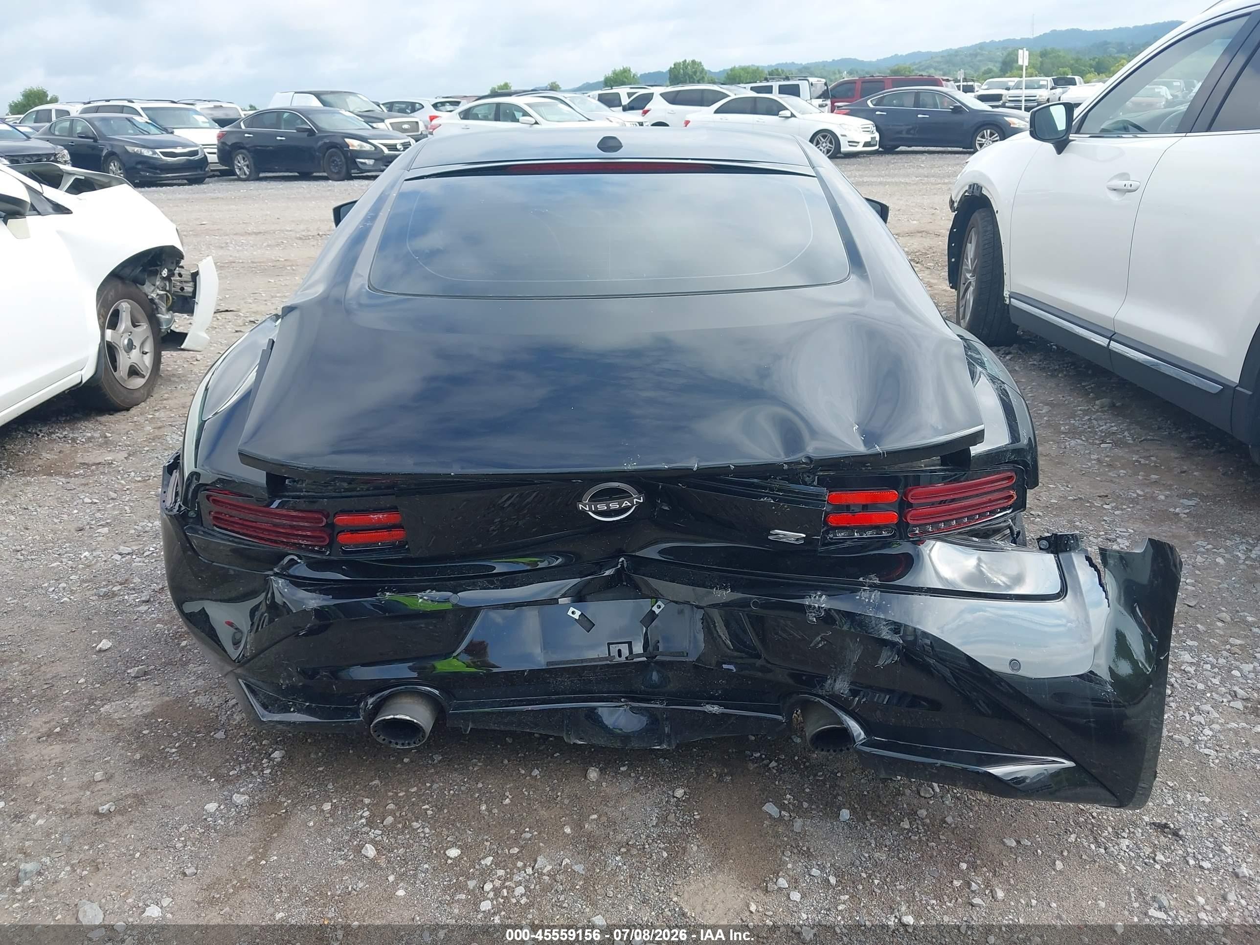 2025 Nissan Z Sport Automatic Transmission Black vin: JN1BZ4AH6SM411623