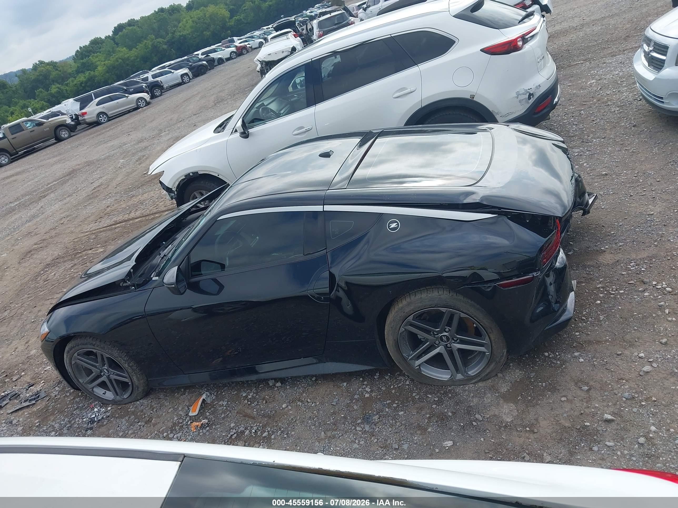 2025 Nissan Z Sport Automatic Transmission Black vin: JN1BZ4AH6SM411623