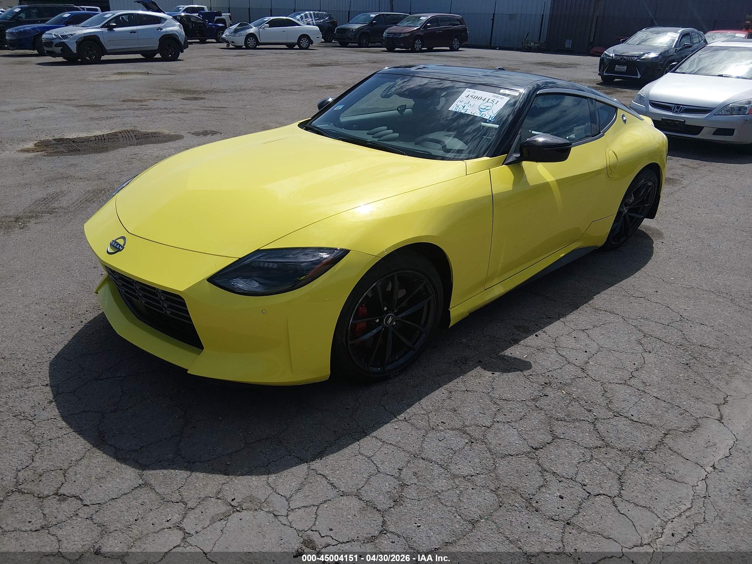 2024 Nissan Z Performance Auto Желтый vin: JN1BZ4BH0RM364789