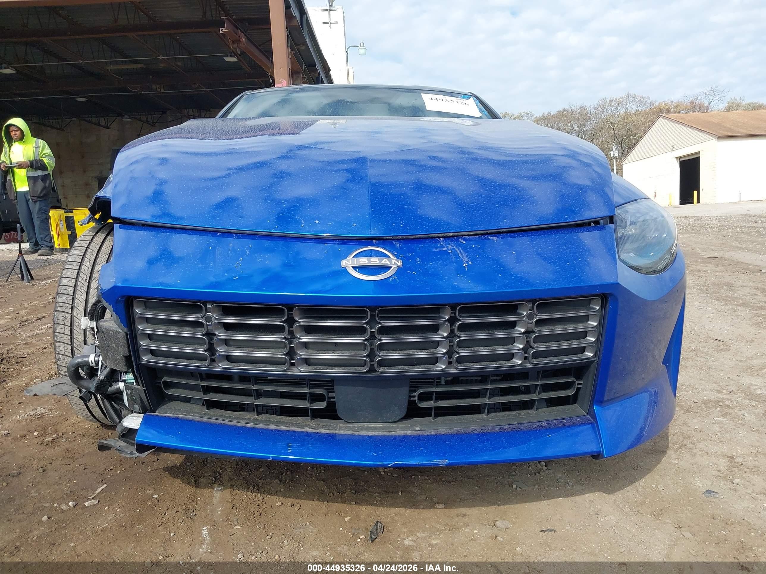 2023 Nissan Z Performance Manual Blue vin: JN1BZ4BHXPM311398