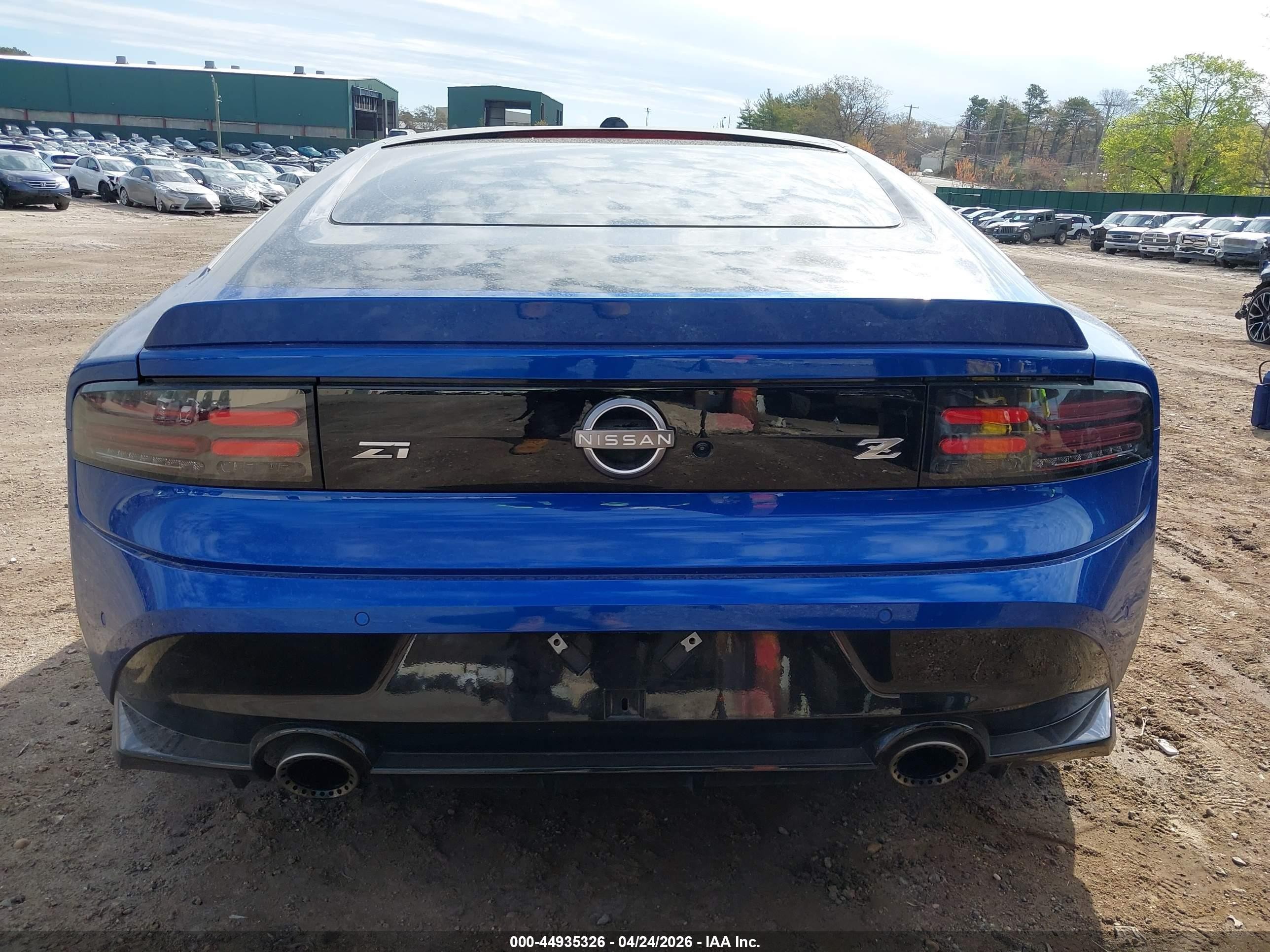 2023 Nissan Z Performance Manual Blue vin: JN1BZ4BHXPM311398