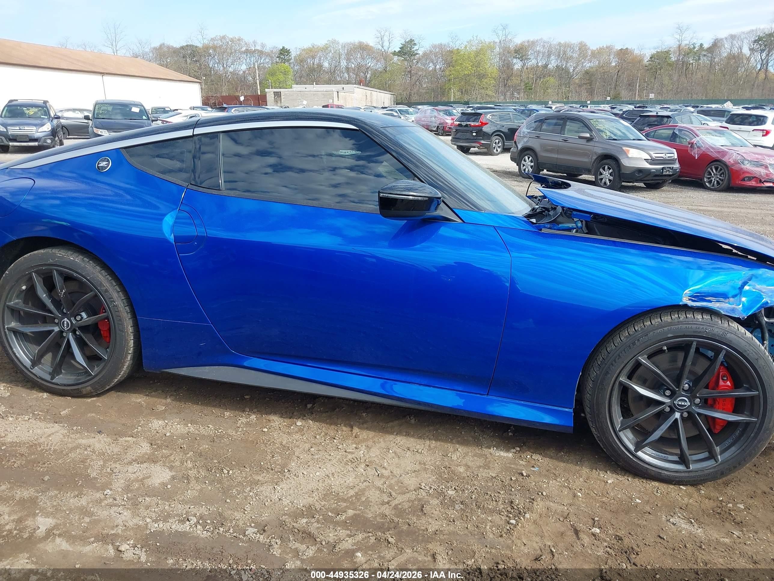 2023 Nissan Z Performance Manual Blue vin: JN1BZ4BHXPM311398