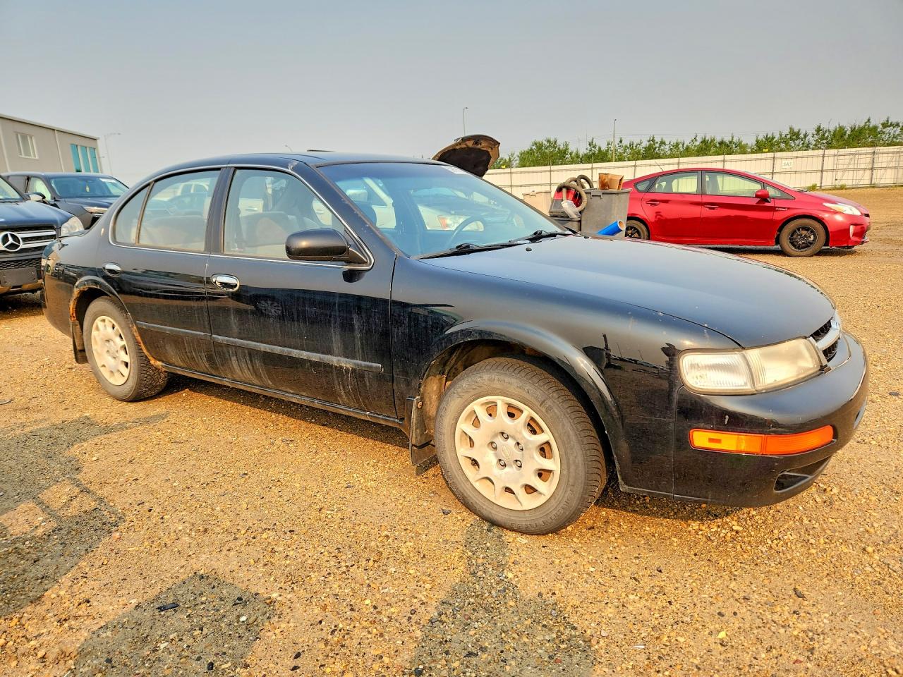 1998 Nissan Maxima Gxe Black vin: JN1CA21D0WT604844