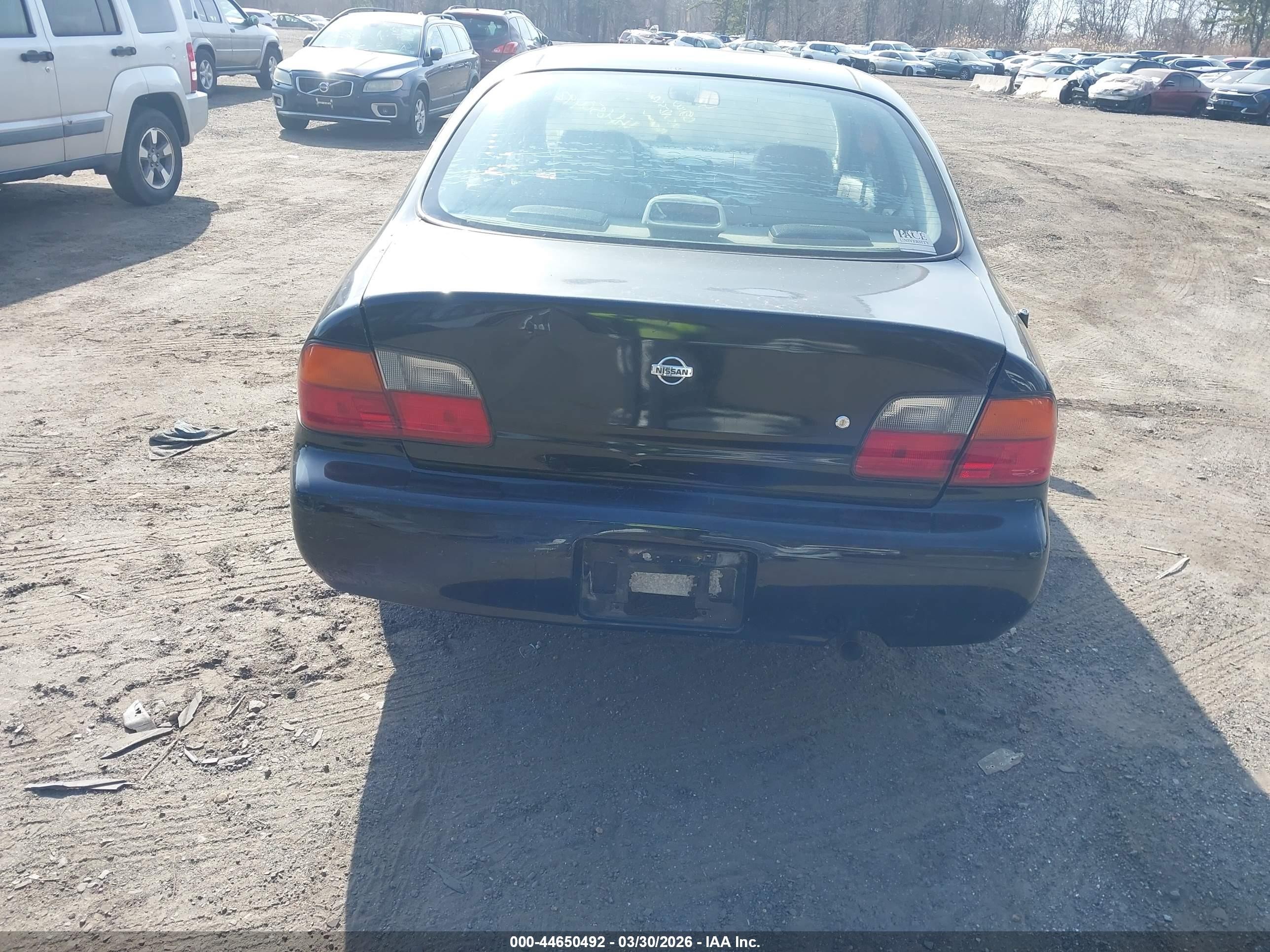 1995 Nissan Maxima Gle/gxe/se Черный vin: JN1CA21D1ST613059