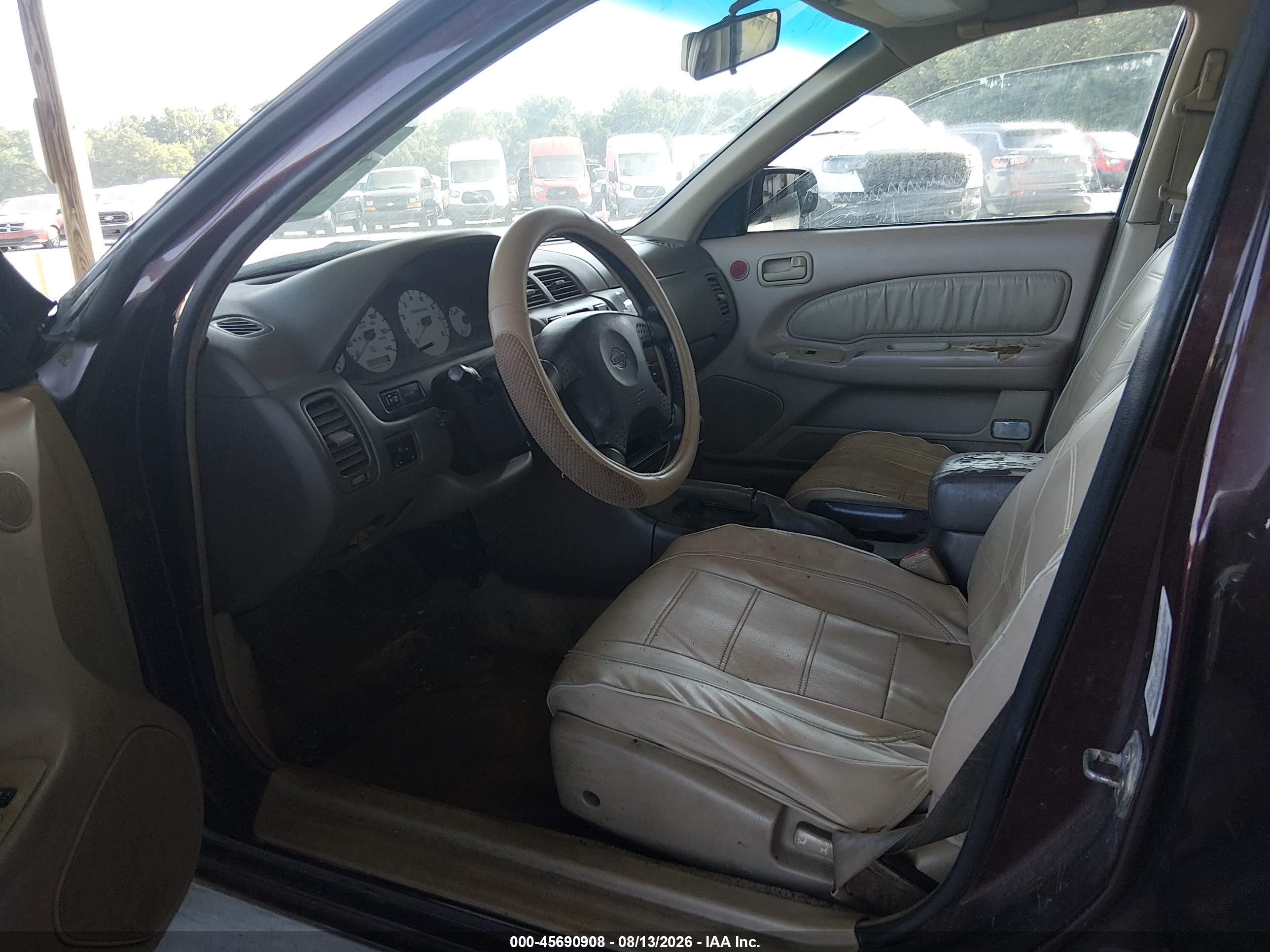 1998 Nissan Maxima Gle/gxe/se Темно-бордовый vin: JN1CA21D1WM913099