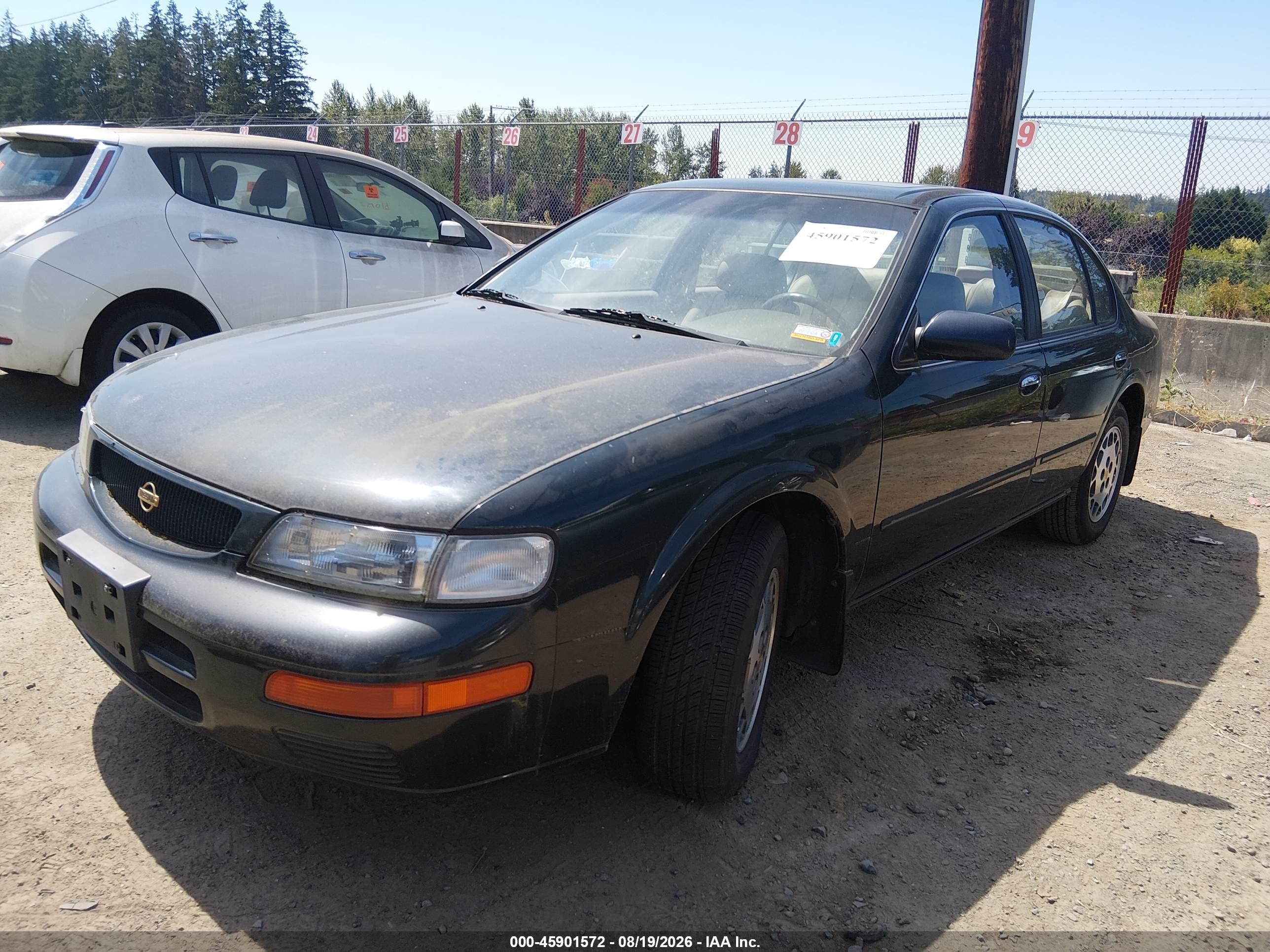 1995 Nissan Maxima Gle/gxe/se Green vin: JN1CA21D2ST648287