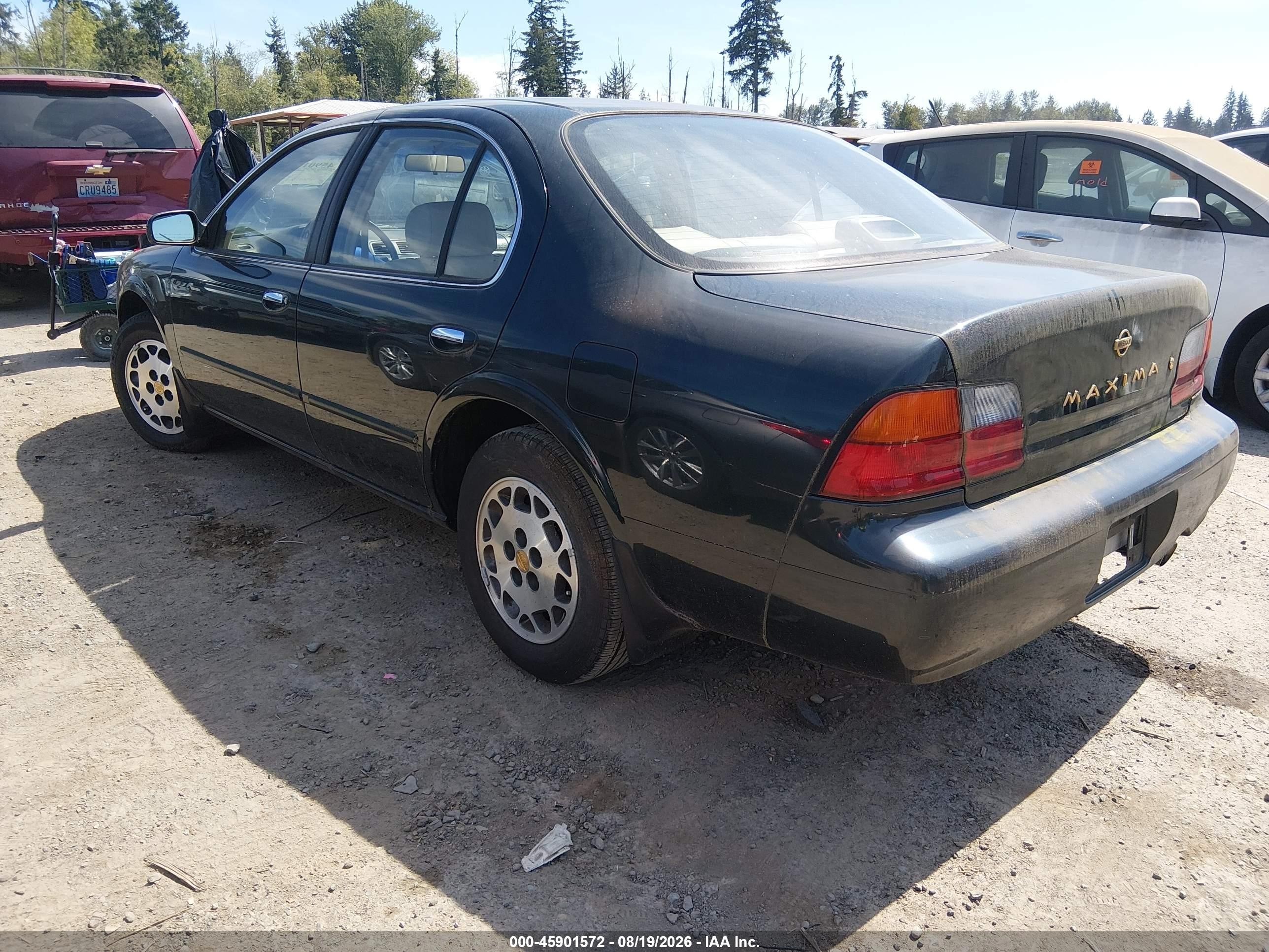 1995 Nissan Maxima Gle/gxe/se Green vin: JN1CA21D2ST648287
