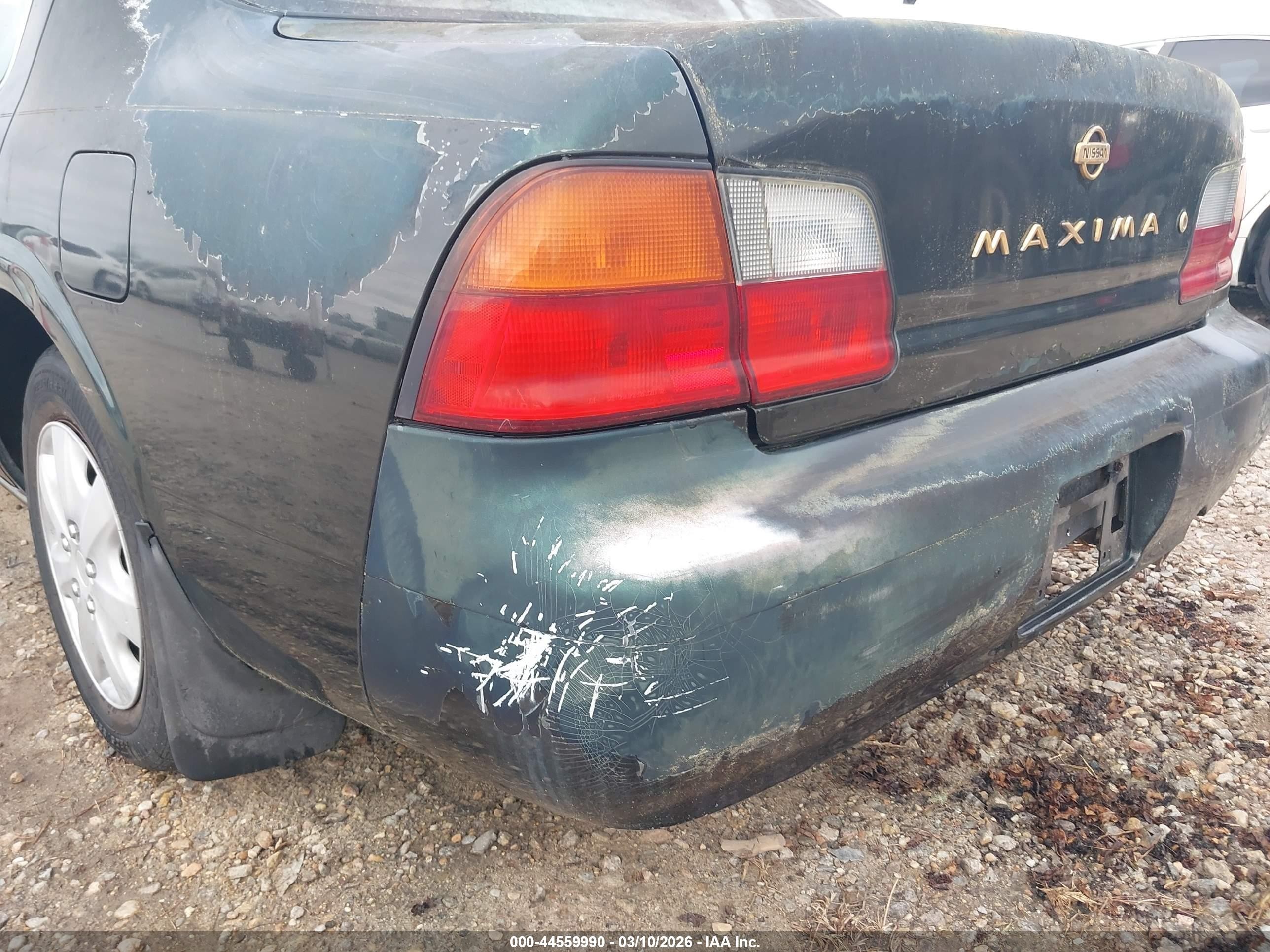 1996 Nissan Maxima Gle/gxe/se Green vin: JN1CA21D2TT160958