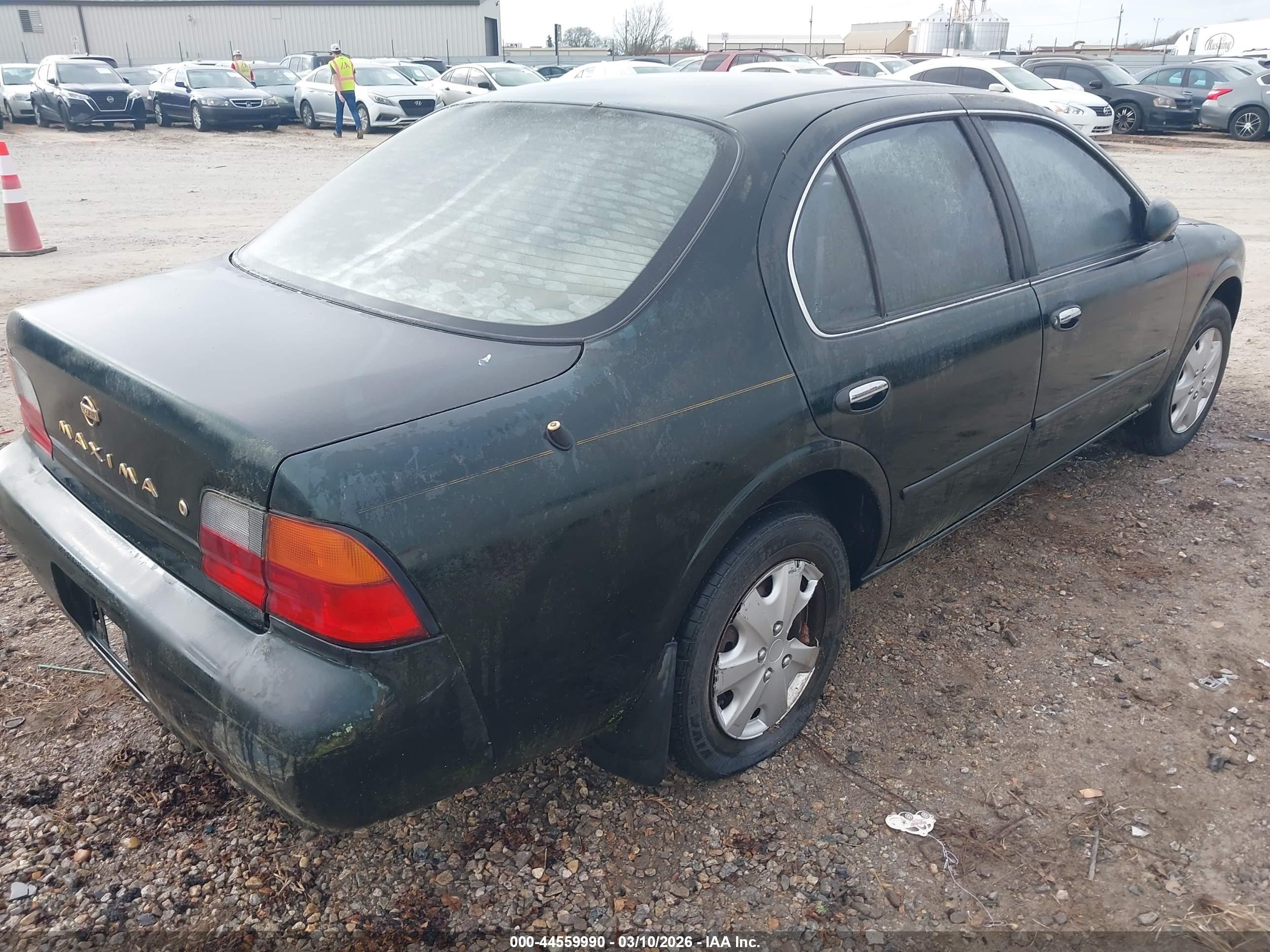 1996 Nissan Maxima Gle/gxe/se Green vin: JN1CA21D2TT160958