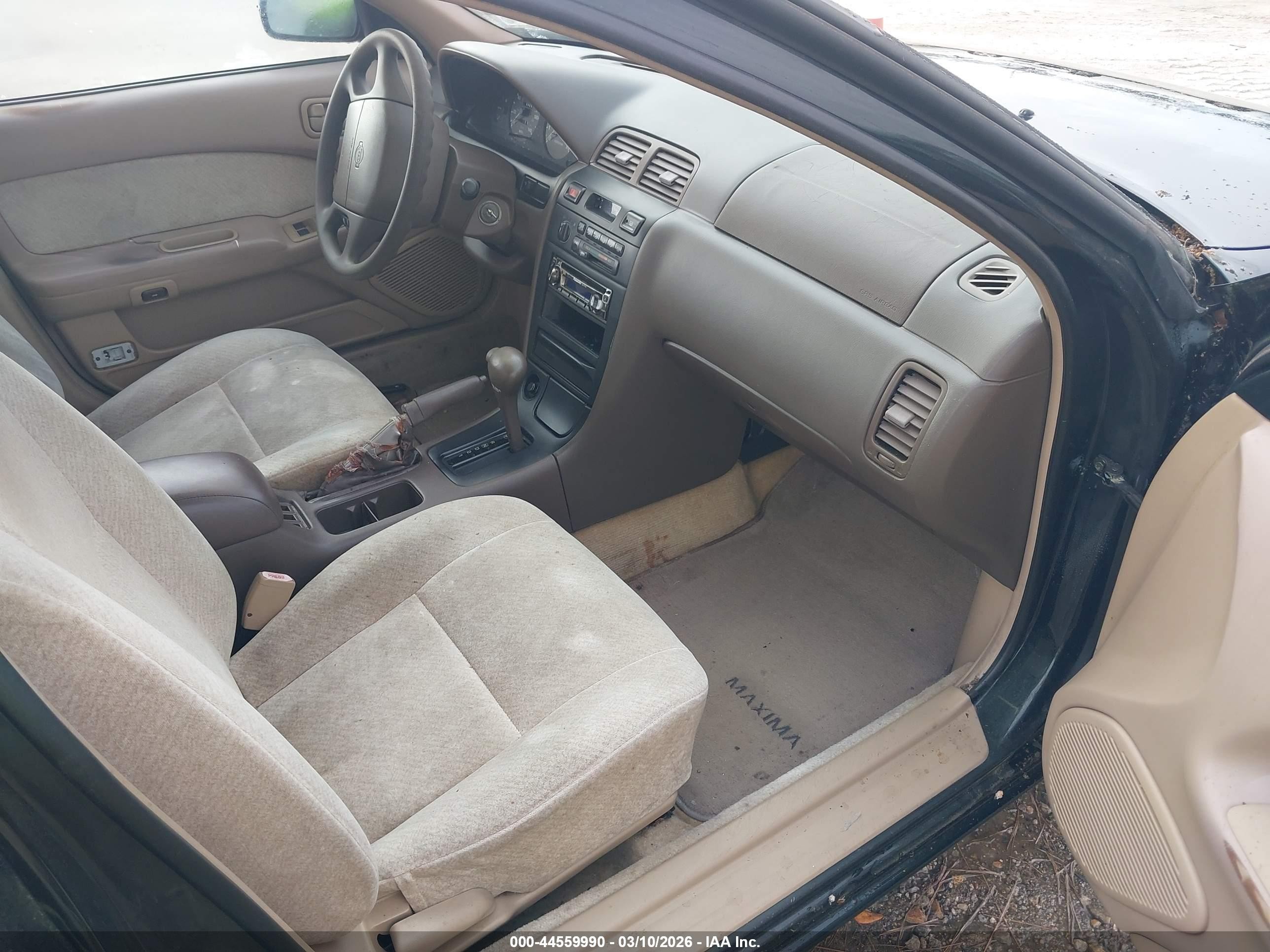 1996 Nissan Maxima Gle/gxe/se Green vin: JN1CA21D2TT160958