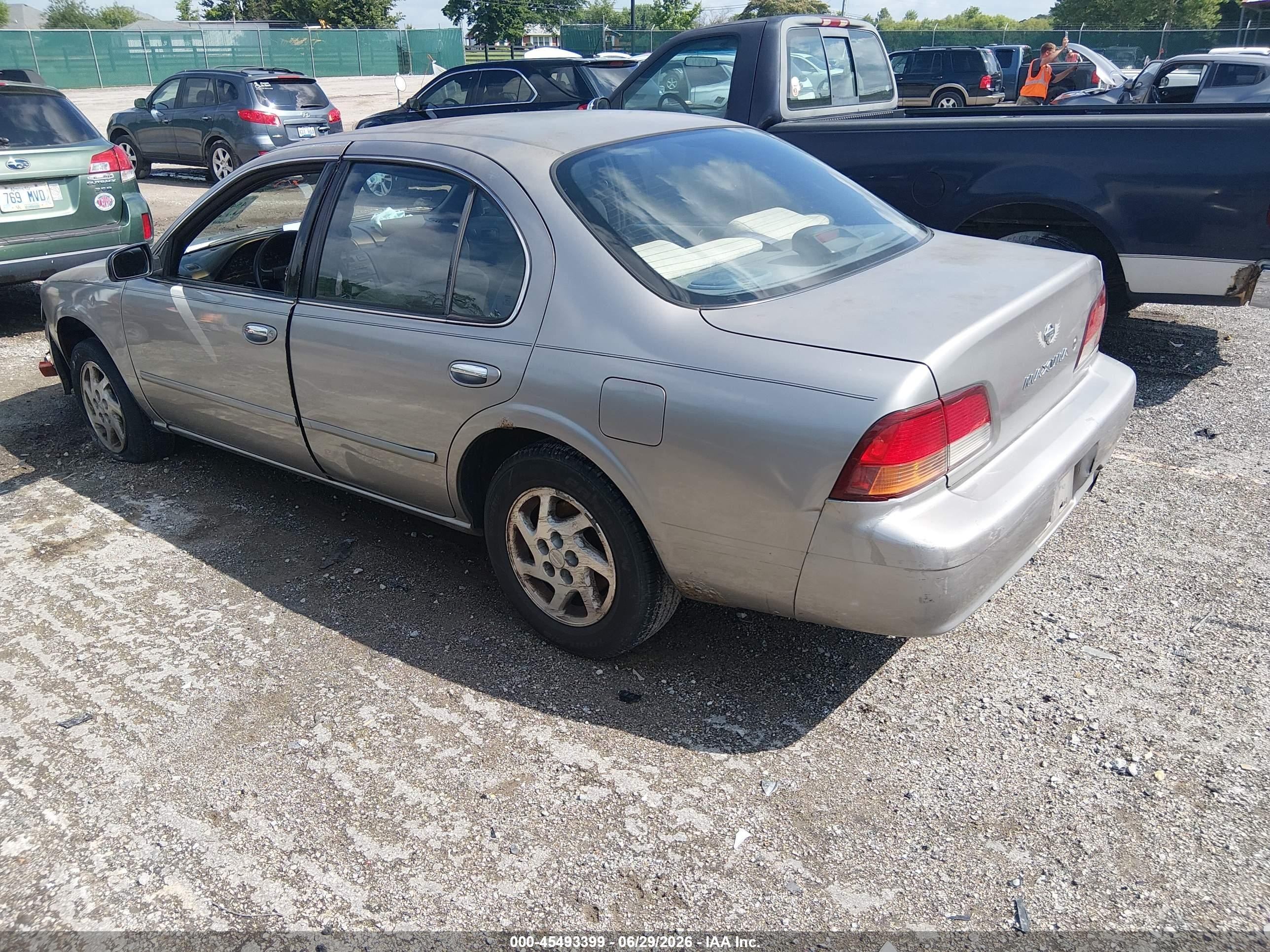 1999 Nissan Maxima Gle/gxe/se/se-l Tan vin: JN1CA21D2XT211896