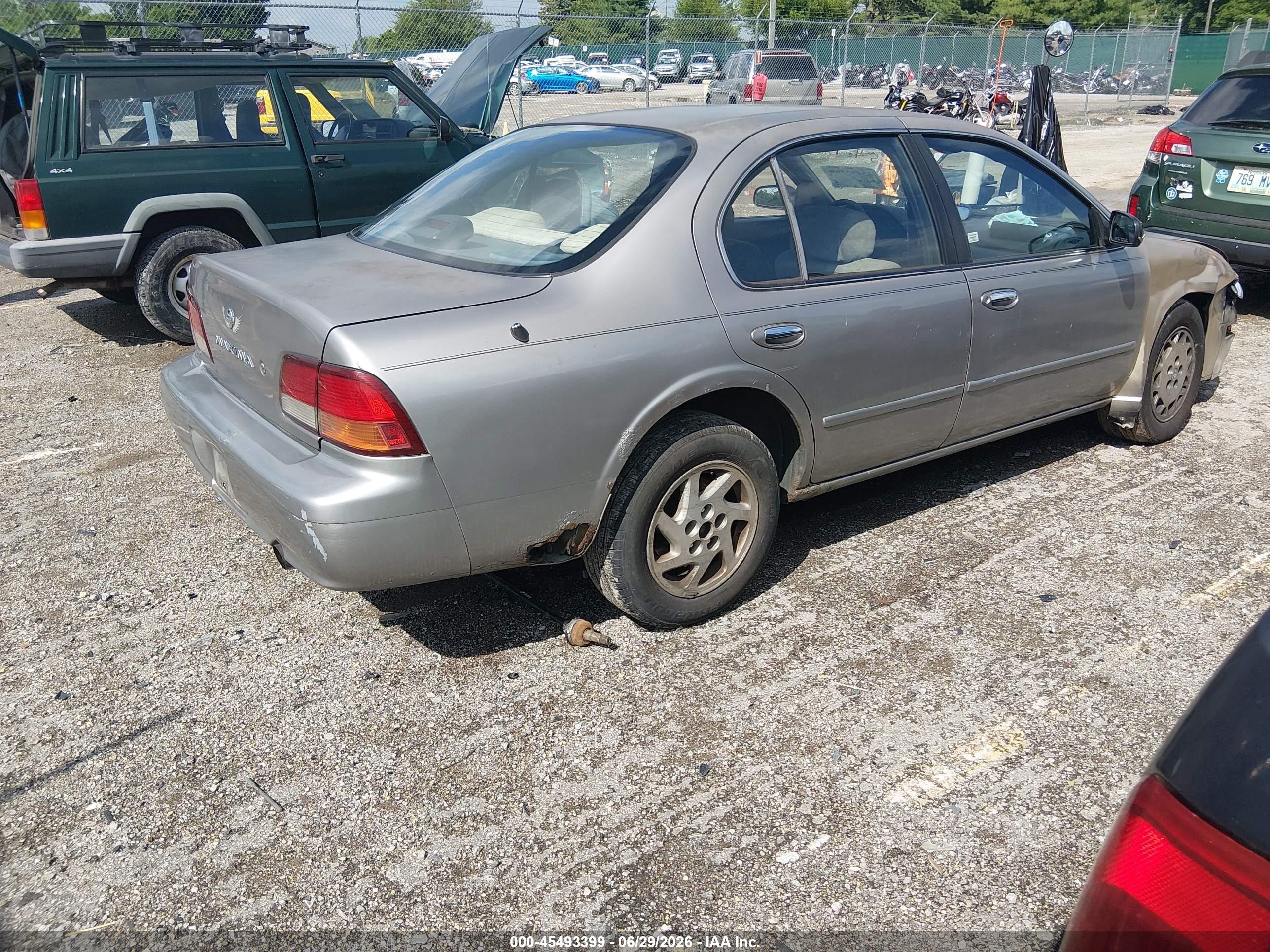 1999 Nissan Maxima Gle/gxe/se/se-l Tan vin: JN1CA21D2XT211896