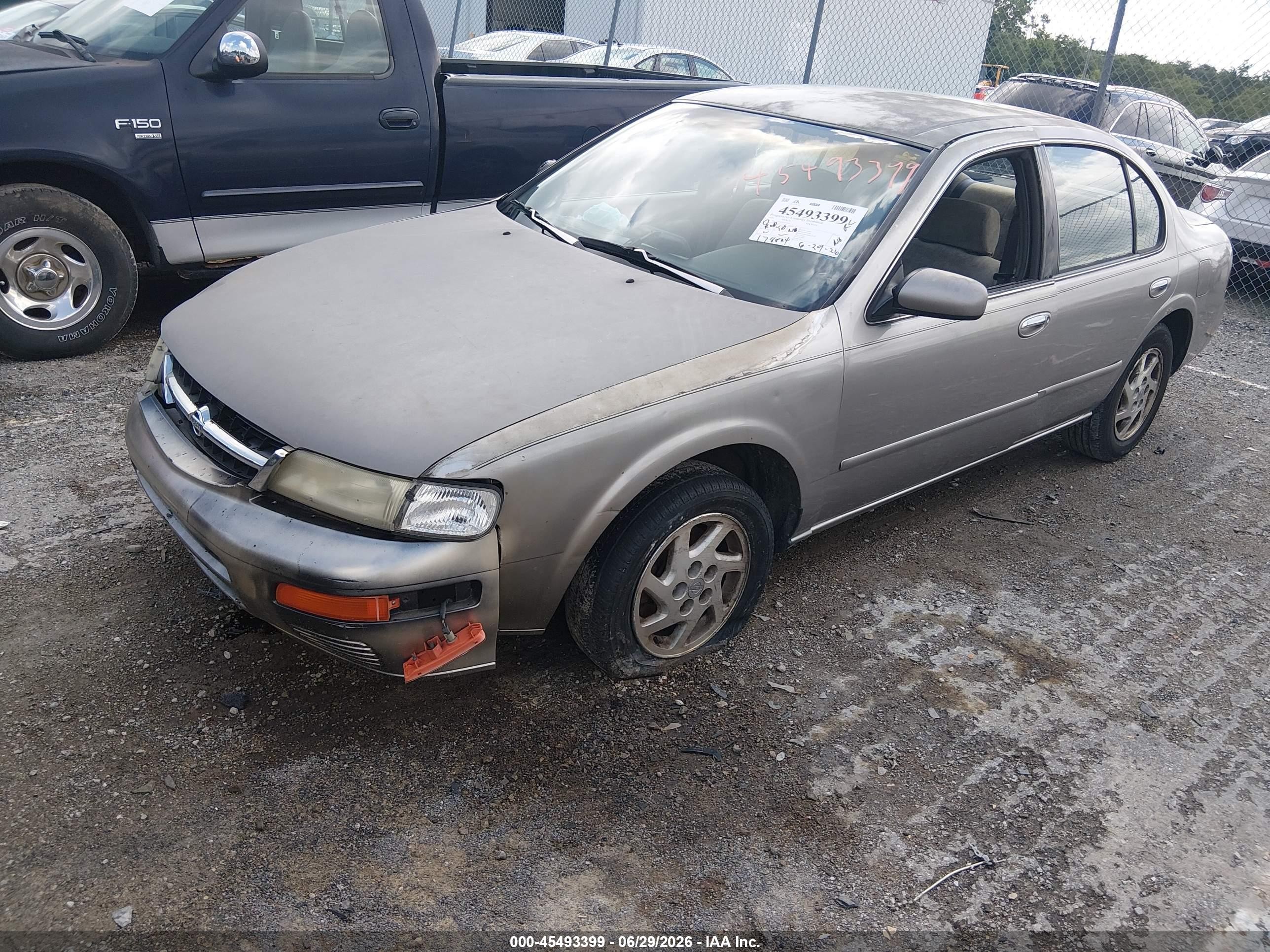 1999 Nissan Maxima Gle/gxe/se/se-l Tan vin: JN1CA21D2XT211896