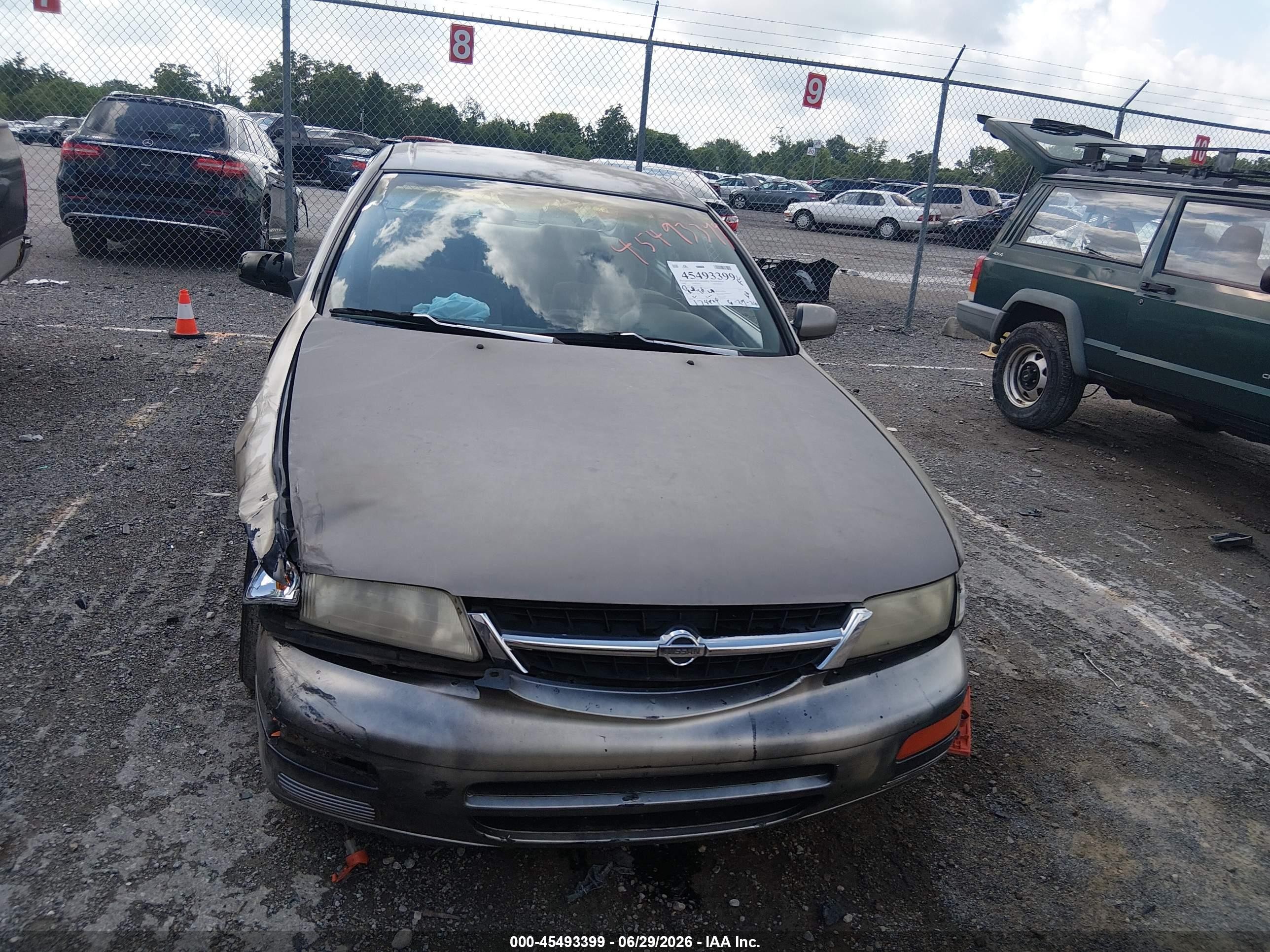 1999 Nissan Maxima Gle/gxe/se/se-l Tan vin: JN1CA21D2XT211896