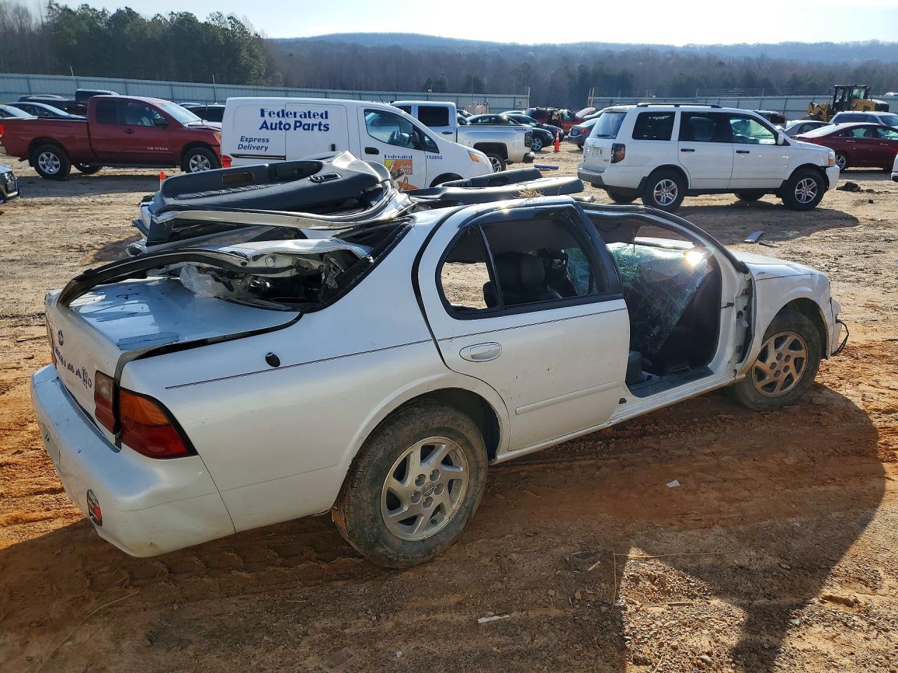 1995 Nissan Maxima Gxe Белый vin: JN1CA21D3ST086089