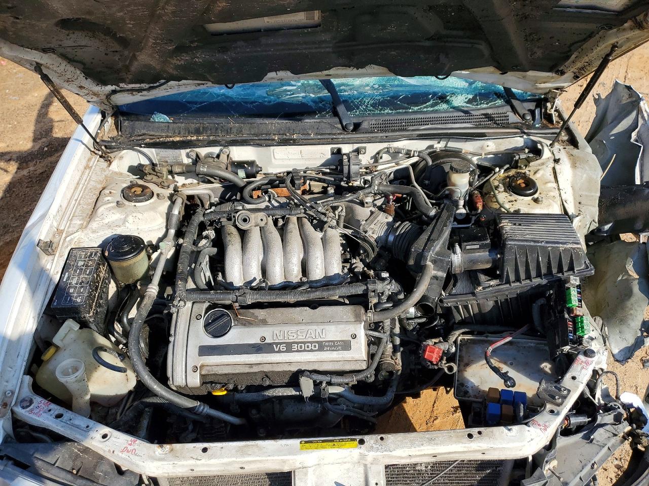 1995 Nissan Maxima Gxe Белый vin: JN1CA21D3ST086089