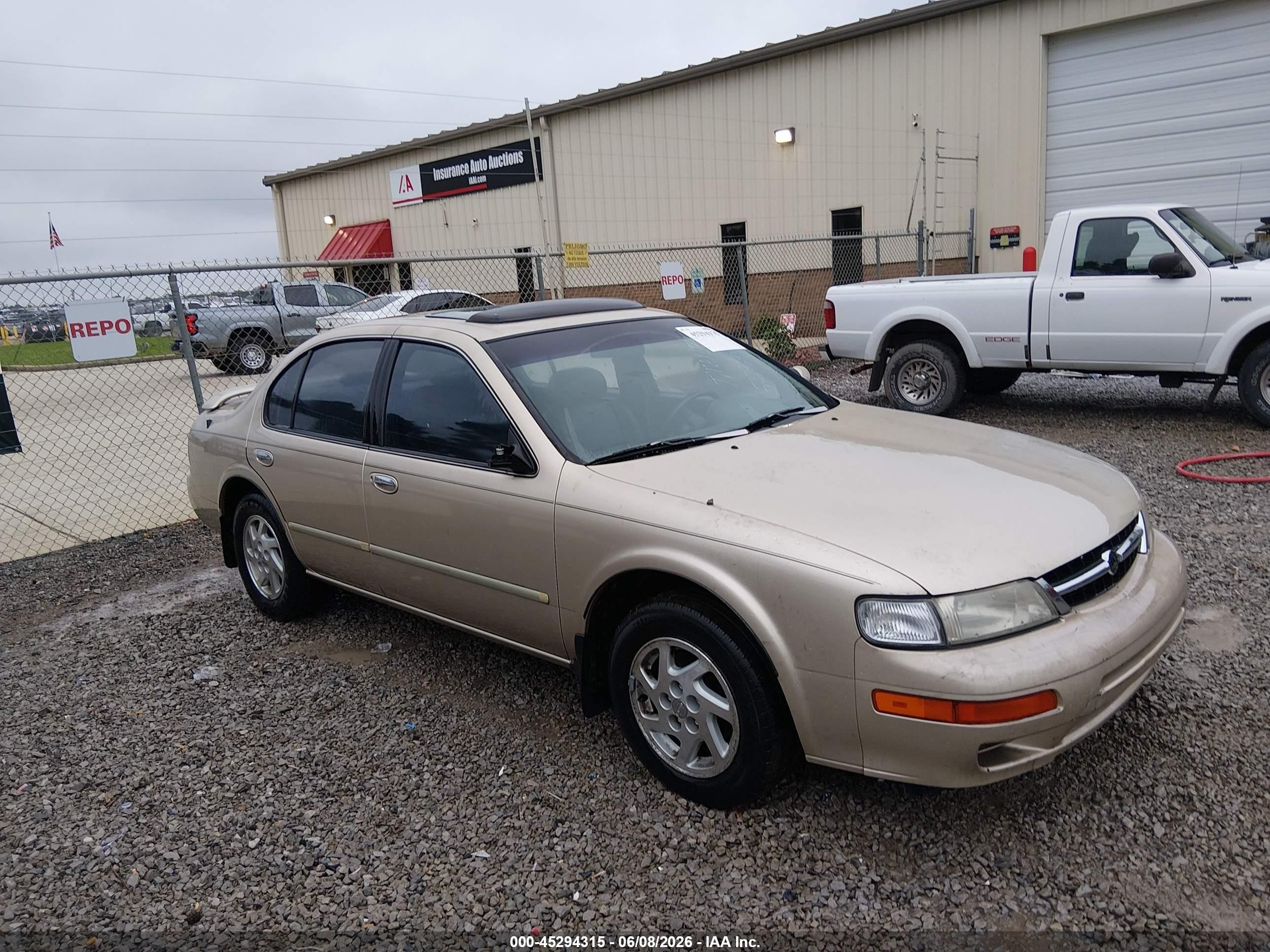 1997 Nissan Maxima Gle/gxe/se Gold vin: JN1CA21D3VM522969