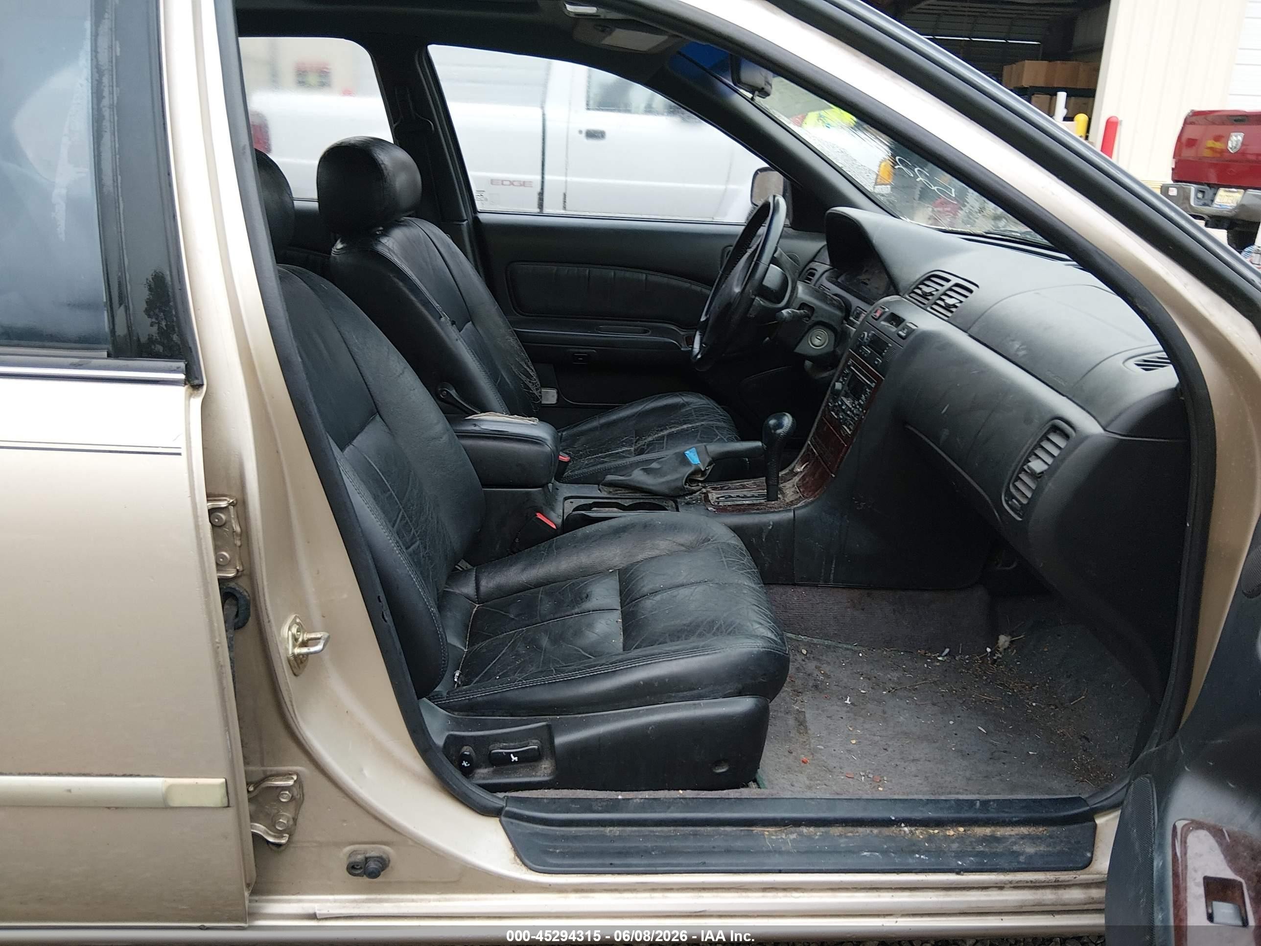 1997 Nissan Maxima Gle/gxe/se Gold vin: JN1CA21D3VM522969