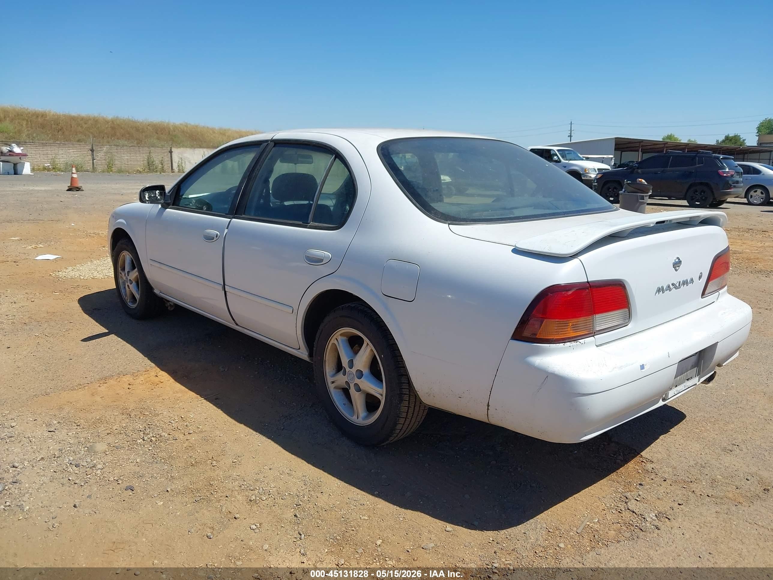 1998 Nissan Maxima Gle/gxe/se White vin: JN1CA21D3WT509940