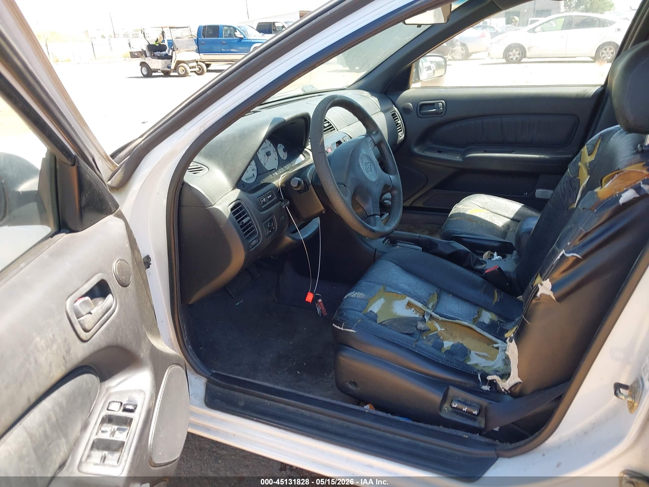 1998 Nissan Maxima Gle/gxe/se White vin: JN1CA21D3WT509940