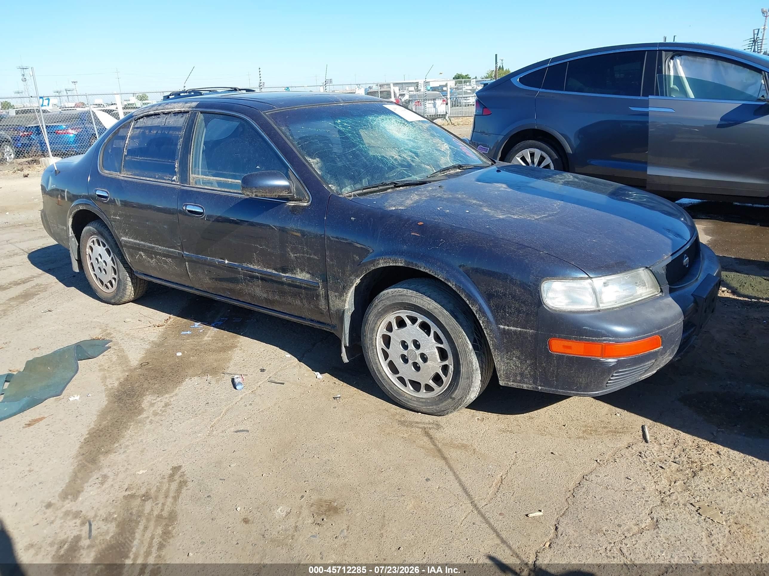 1995 Nissan Maxima Gle/gxe/se Dark Blue vin: JN1CA21D4ST085436