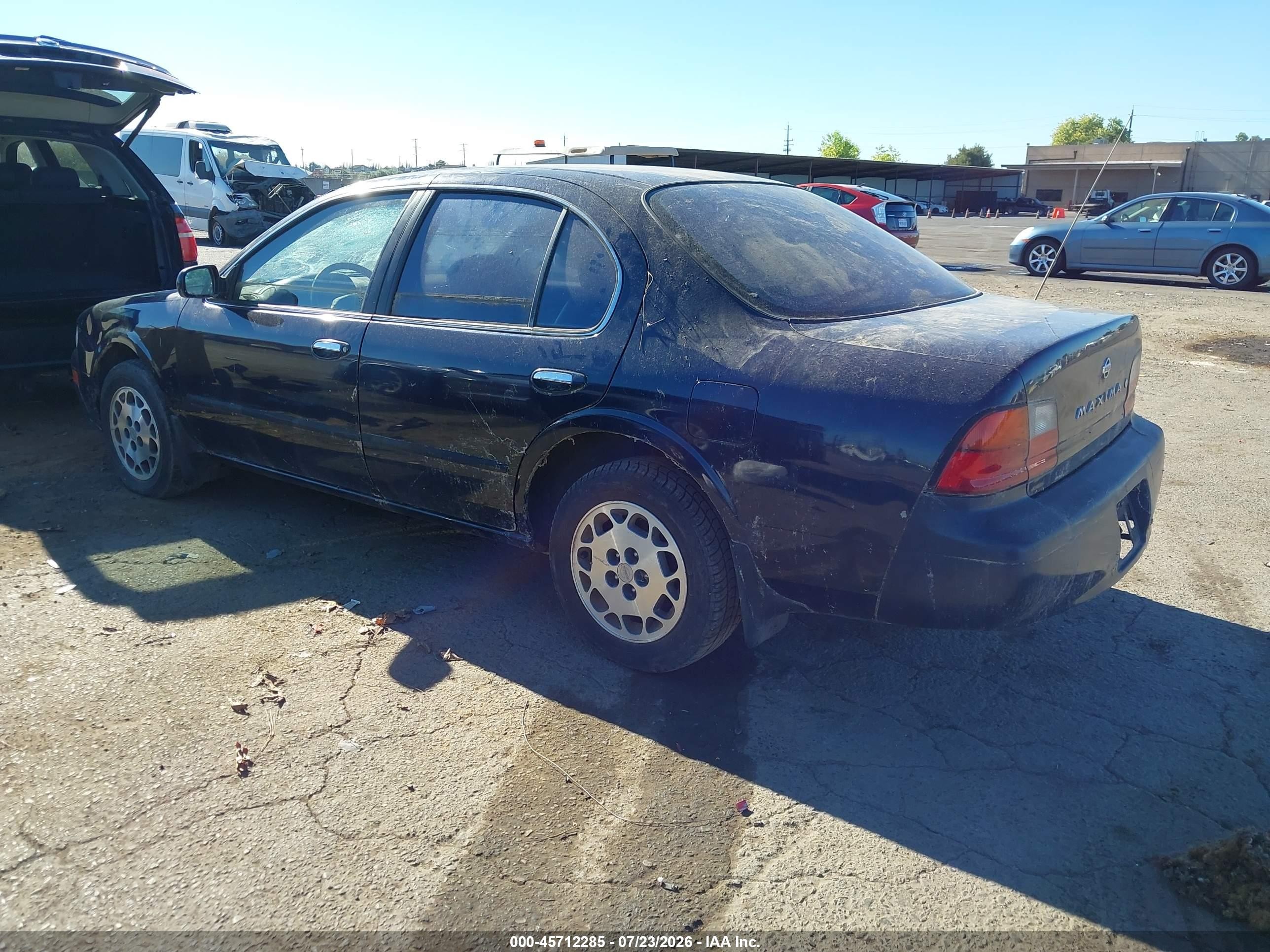 1995 Nissan Maxima Gle/gxe/se Dark Blue vin: JN1CA21D4ST085436