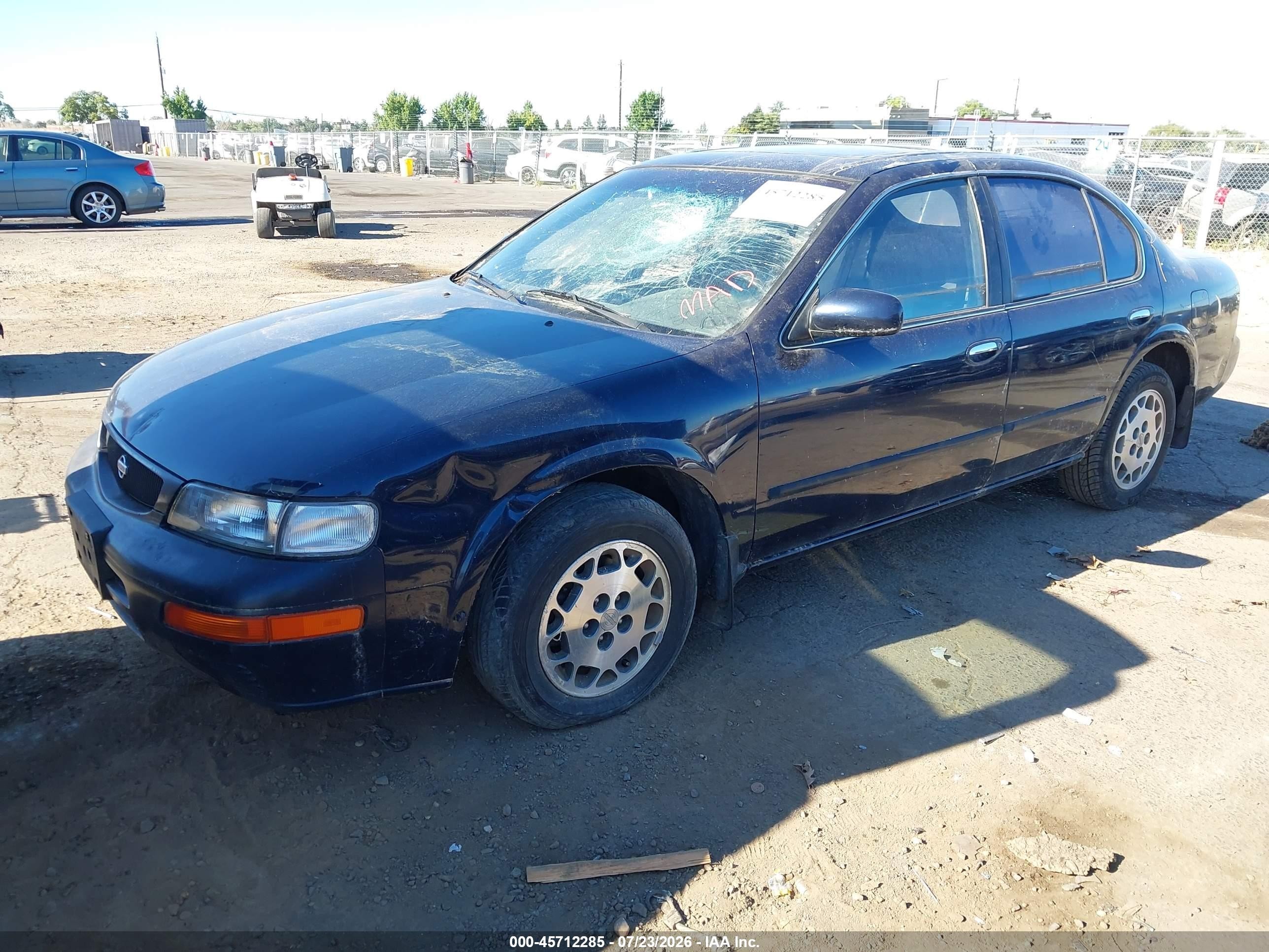 1995 Nissan Maxima Gle/gxe/se Dark Blue vin: JN1CA21D4ST085436
