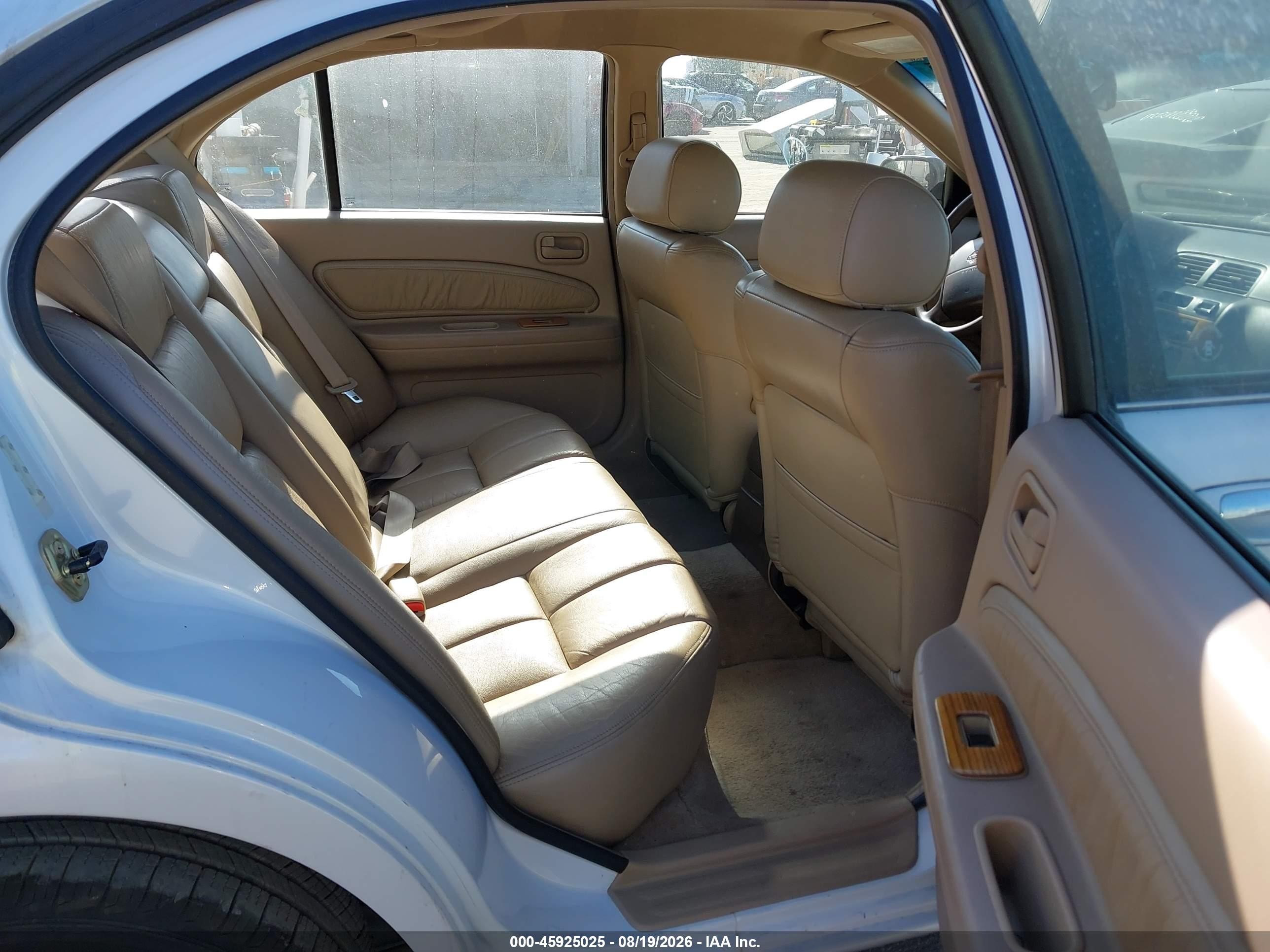 1995 Nissan Maxima Gle/gxe/se White vin: JN1CA21D4ST614271
