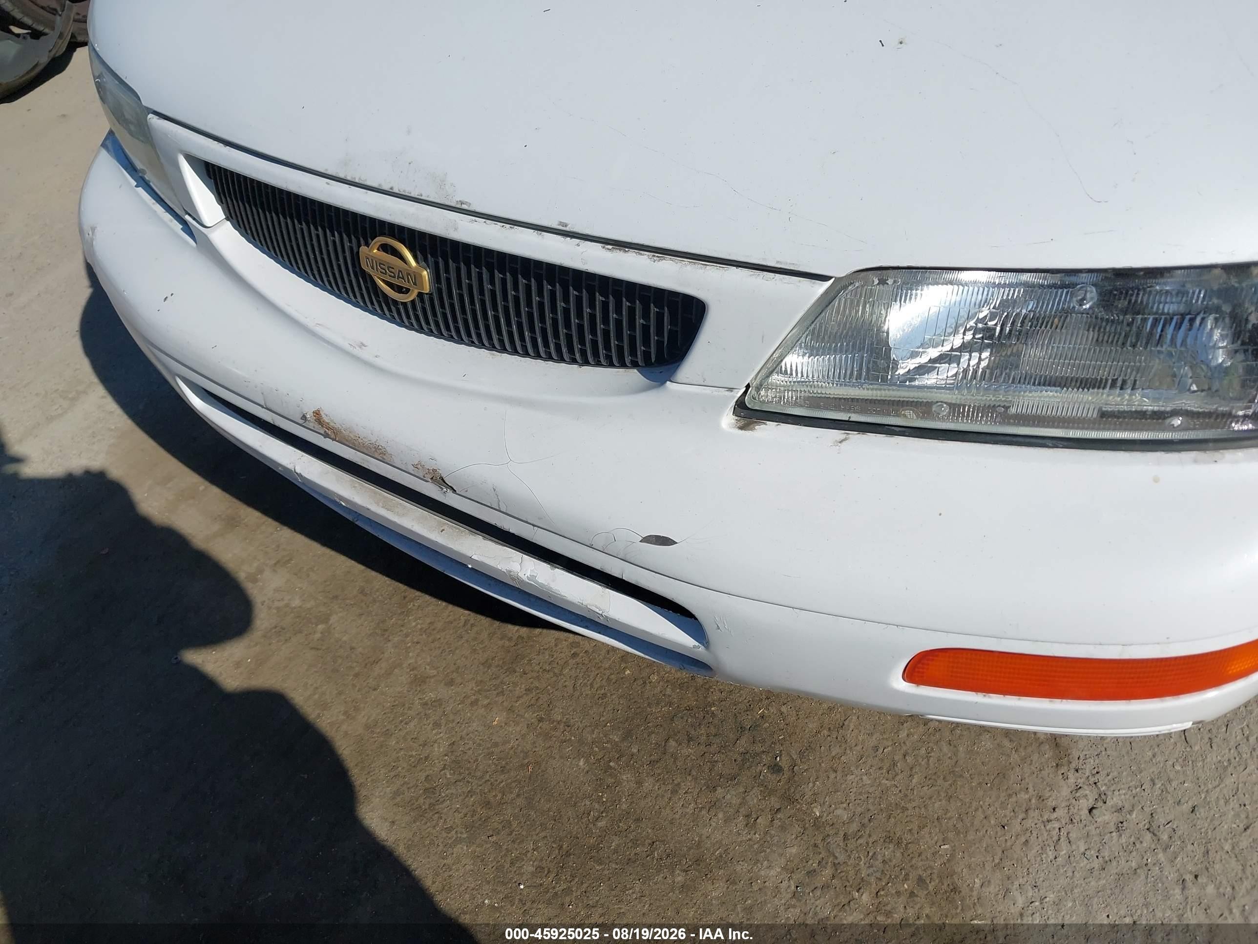 1995 Nissan Maxima Gle/gxe/se White vin: JN1CA21D4ST614271