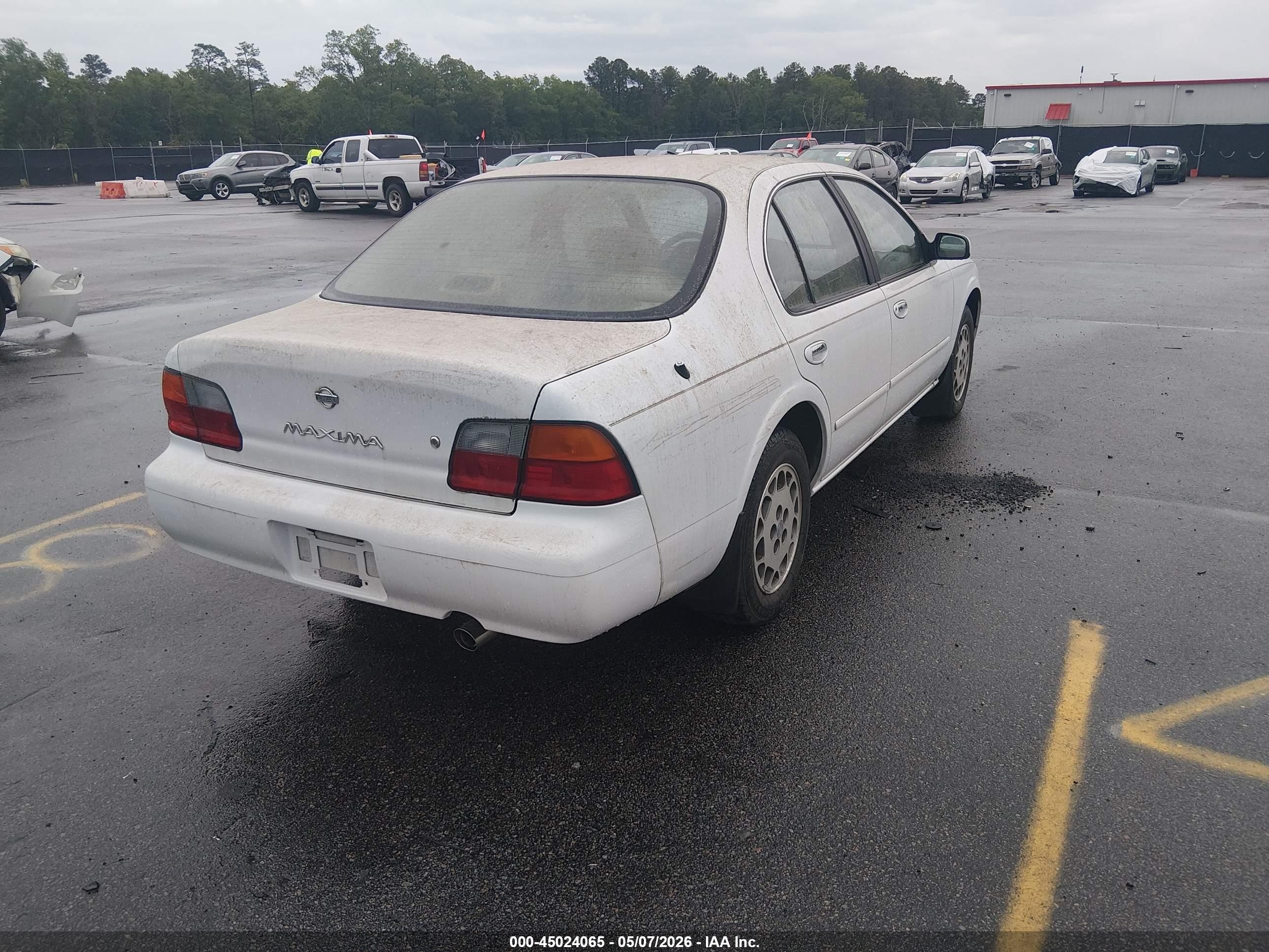 1995 Nissan Maxima Gle/gxe/se Белый vin: JN1CA21D4ST637730